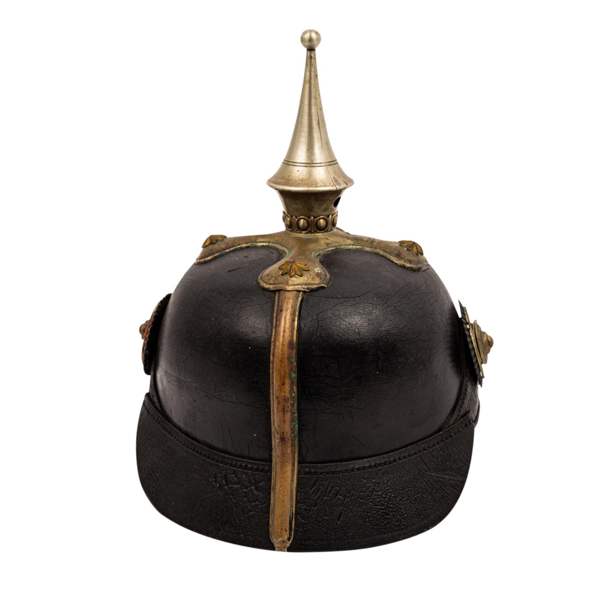 WÜRTTEMBERG - Feuerwehr Pickelhaube, - Bild 3 aus 6