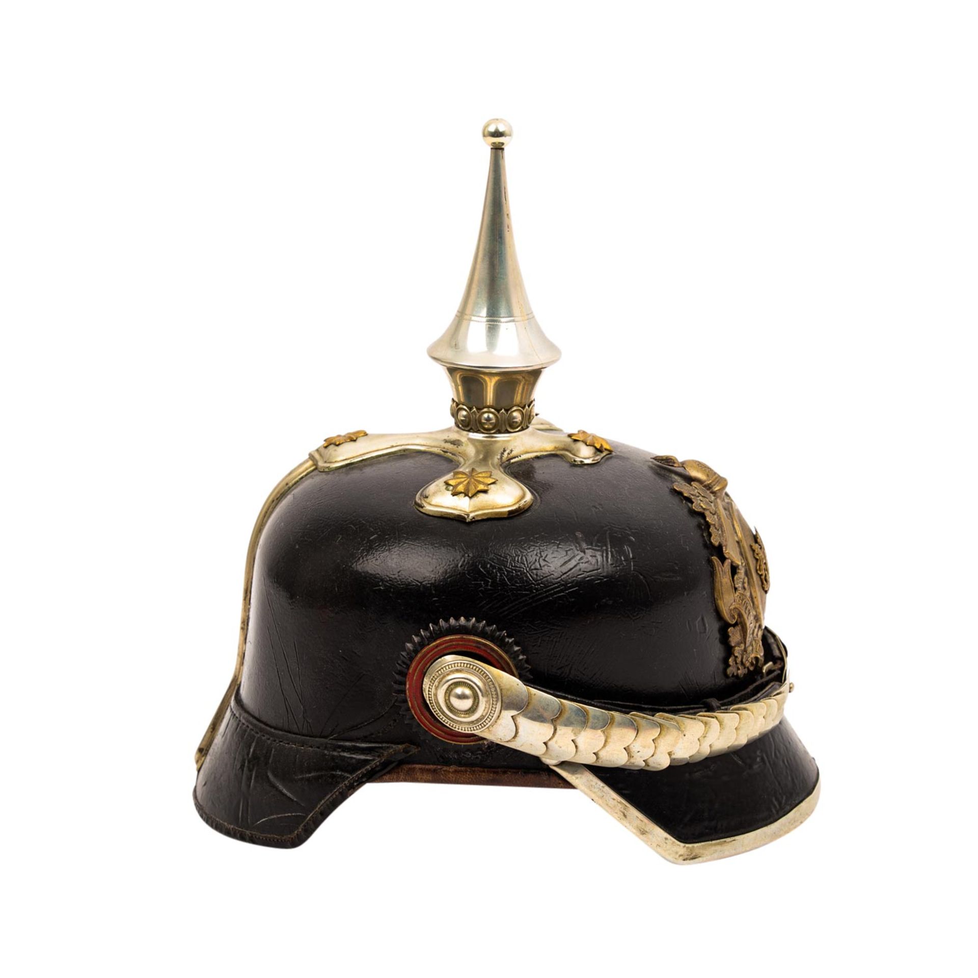 WÜRTTEMBERG - Feuerwehr Pickelhaube, - Bild 4 aus 6