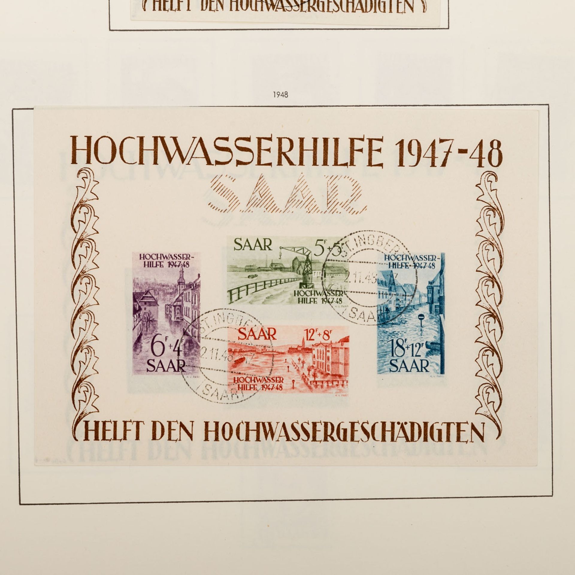 Saarland 1947 - 1959 - Bild 8 aus 11