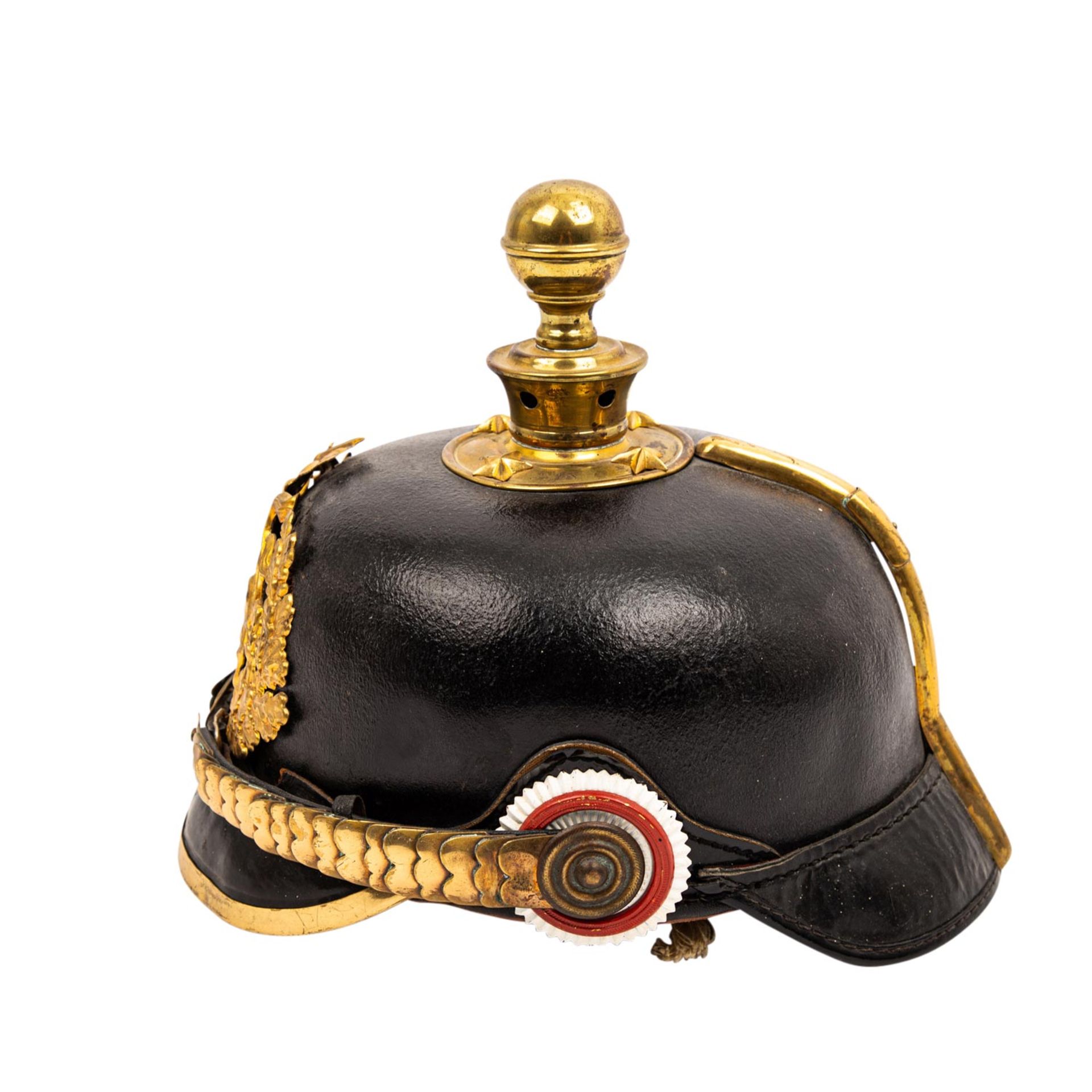 HESSEN - Pickelhaube mit Schuppenkette, - Bild 2 aus 6