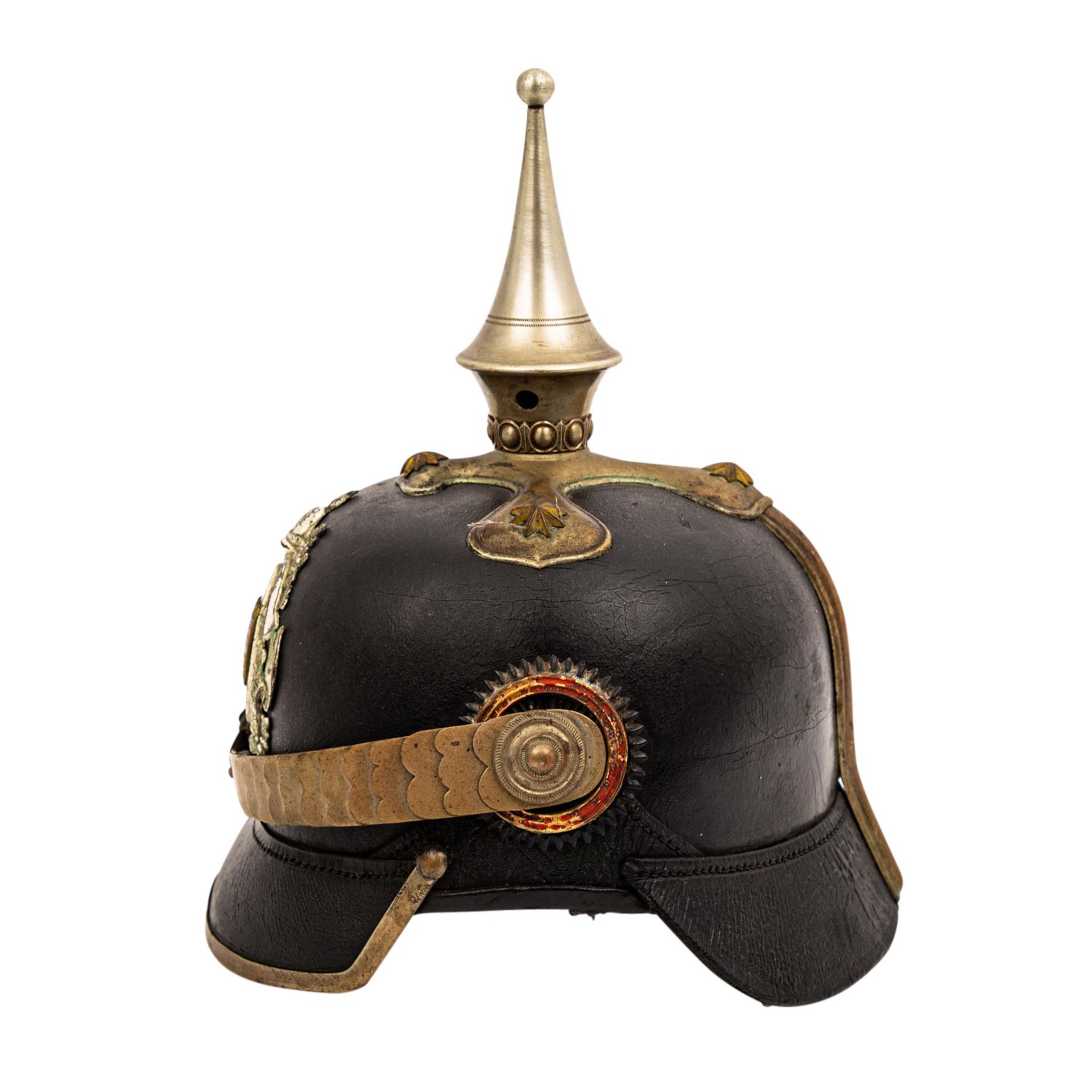 WÜRTTEMBERG - Feuerwehr Pickelhaube, - Bild 2 aus 6