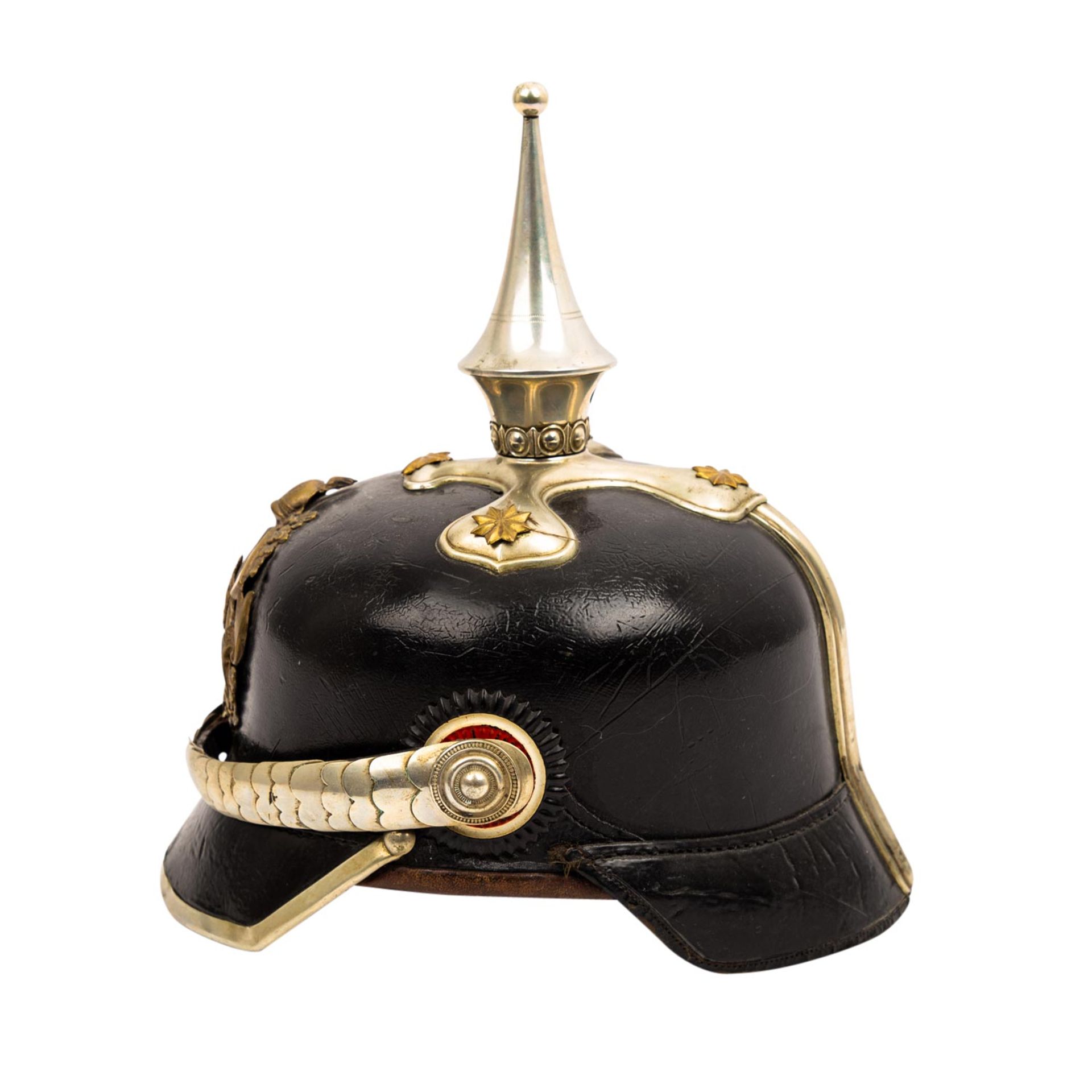 WÜRTTEMBERG - Feuerwehr Pickelhaube, - Bild 2 aus 6