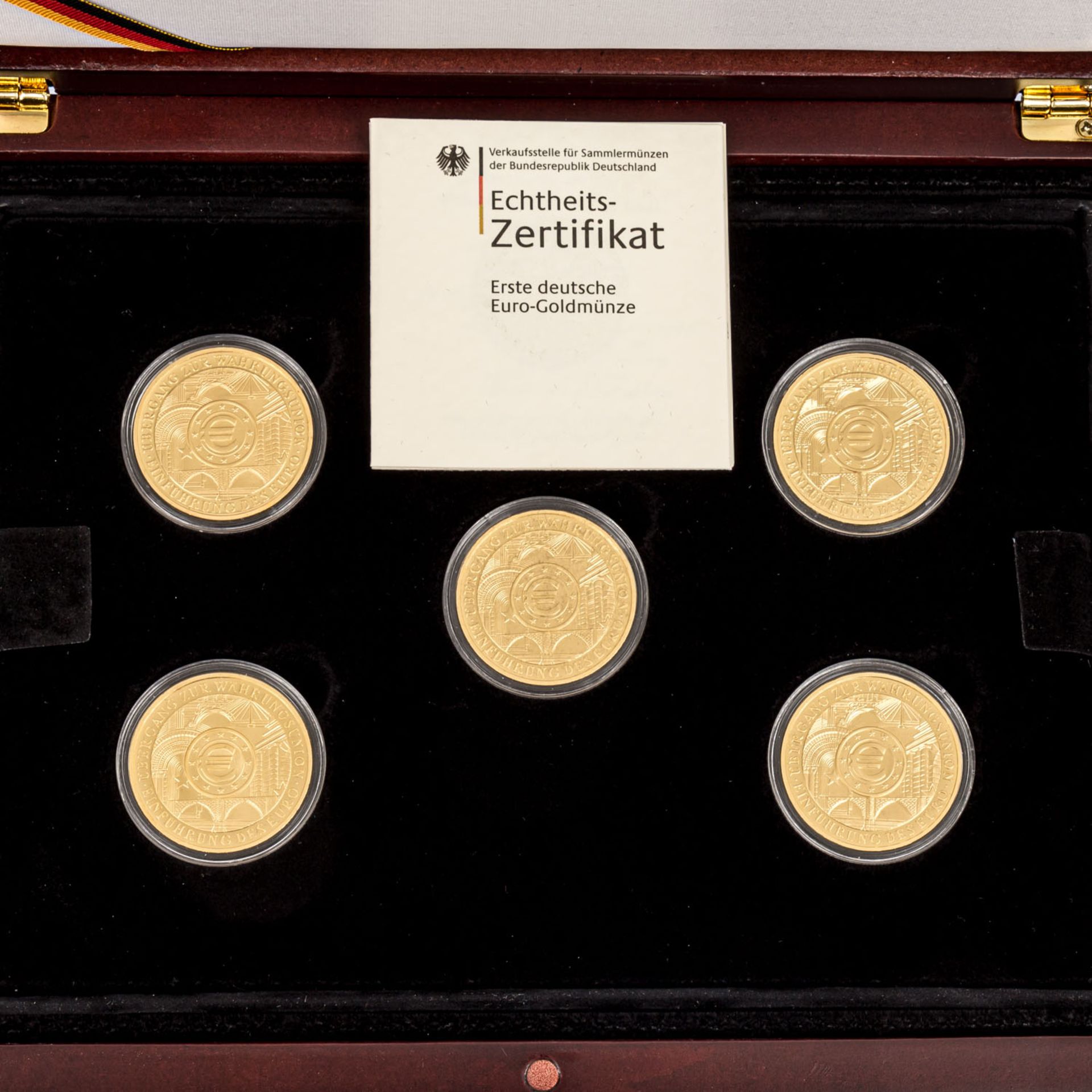 BRD-GOLD-Set "Die offiziellen Gold-Euros der Bundesrepublik Deutschland" - - Image 2 of 3