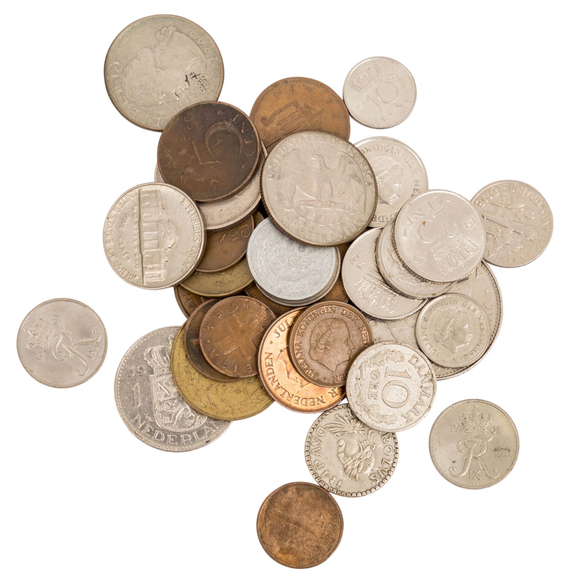 Eine Sammlung von Münzen - Image 3 of 3