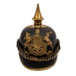 WÜRTTEMBERG - Pickelhaube für Offiziere,