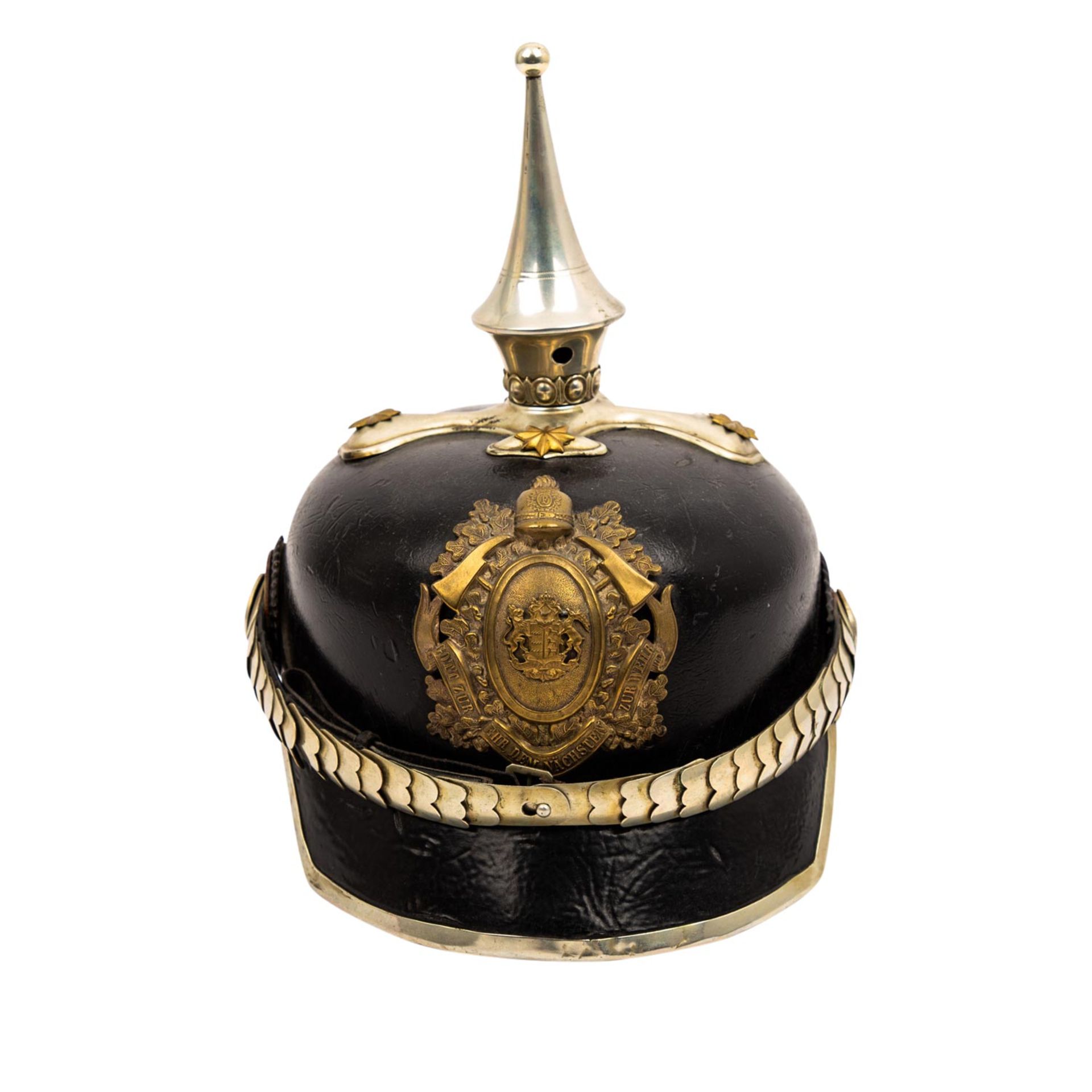 WÜRTTEMBERG - Feuerwehr Pickelhaube,