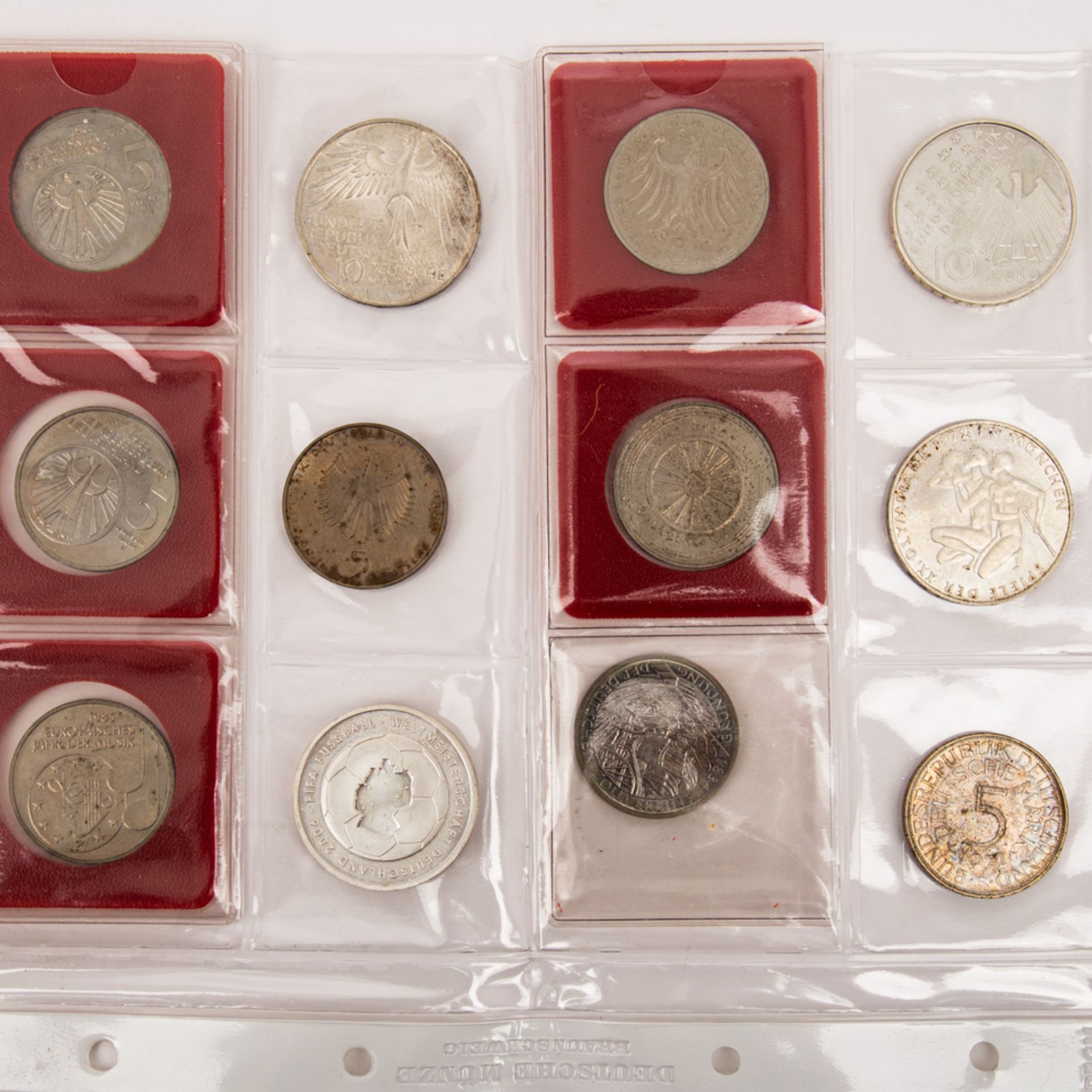 BRD - Konvolut moderner Gedenkprägungen, überwiegend DM Münzen, teils in Silber. FRG - A collection - Bild 3 aus 3