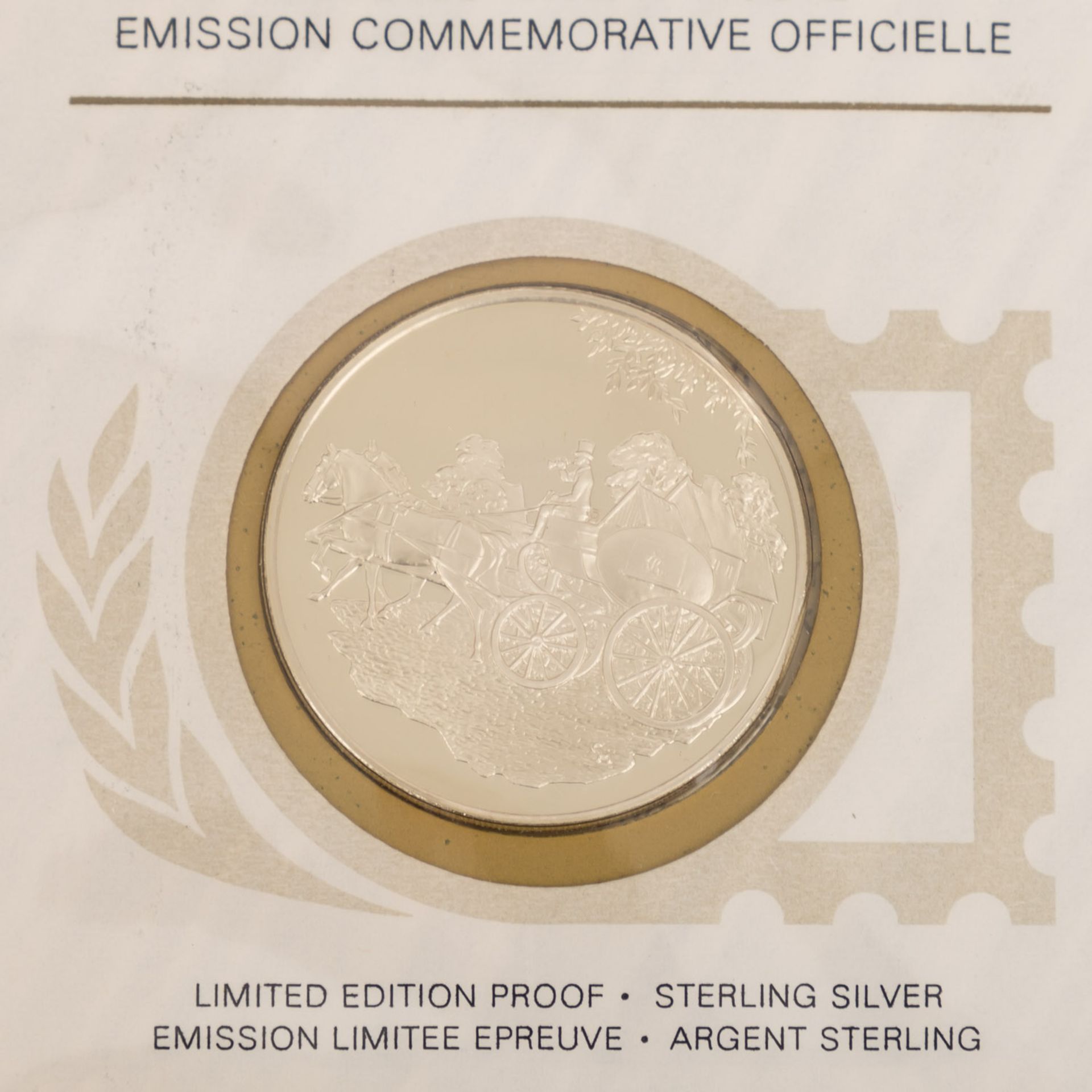 Franklin Mint / SILBER insgesamt Feingewicht ca. 2,7kg; Medaillen - Ersttagsbriefe Verband der - Bild 5 aus 6