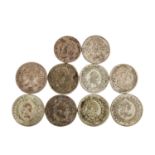 Altdeutschland - Konvolut von 10 Kleinmünzen in Silber, verschieden erhalten. Old Germany - Volume