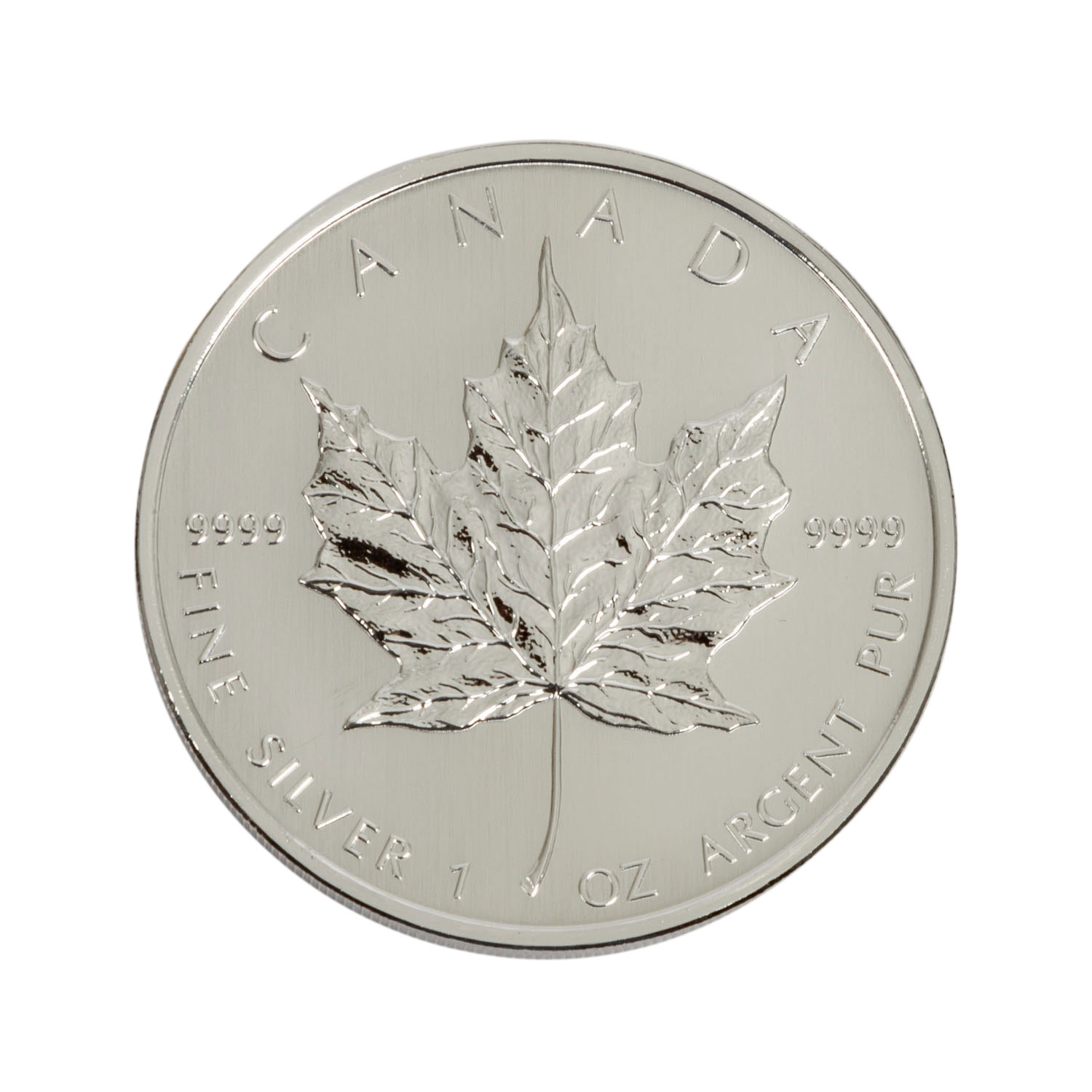 SILBER - 173 x 1 Unze, in Form von 5 Kanada Dollars Motiv Maple Leaf, in Tuben. SILVER - 173 x 1 - Bild 3 aus 4