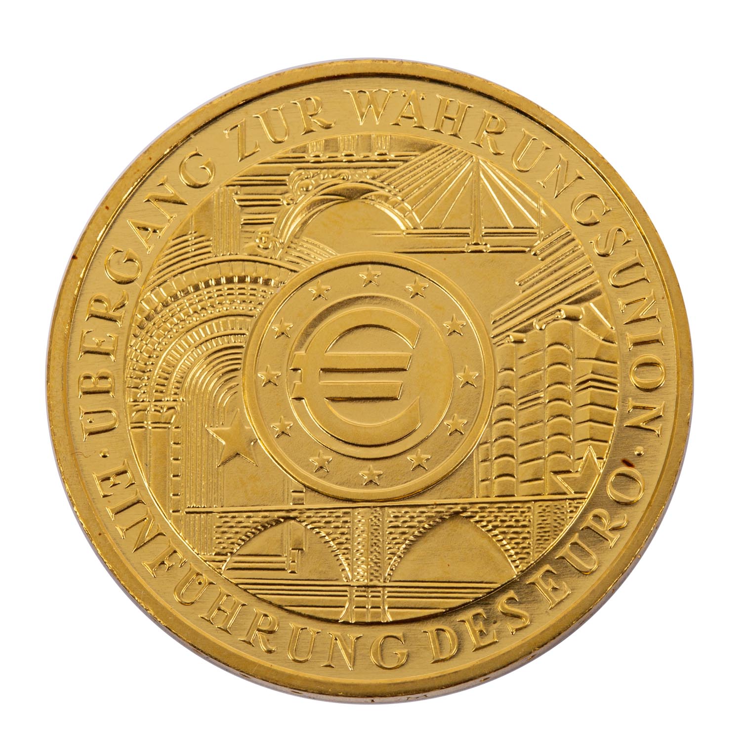 BRD - 200 Euro 2002 D in Gold, 1 Unze fein, prägefrisch, verkapselt FRG - 200 euros 2002 D in gold,