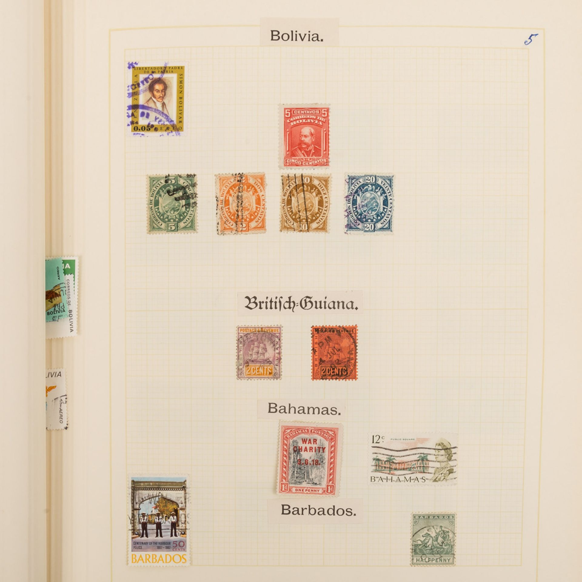 Alle Welt Briefmarken Alte Schwarte seit vielen Jahren unberührt mit sicherlich interessantem - Bild 4 aus 5