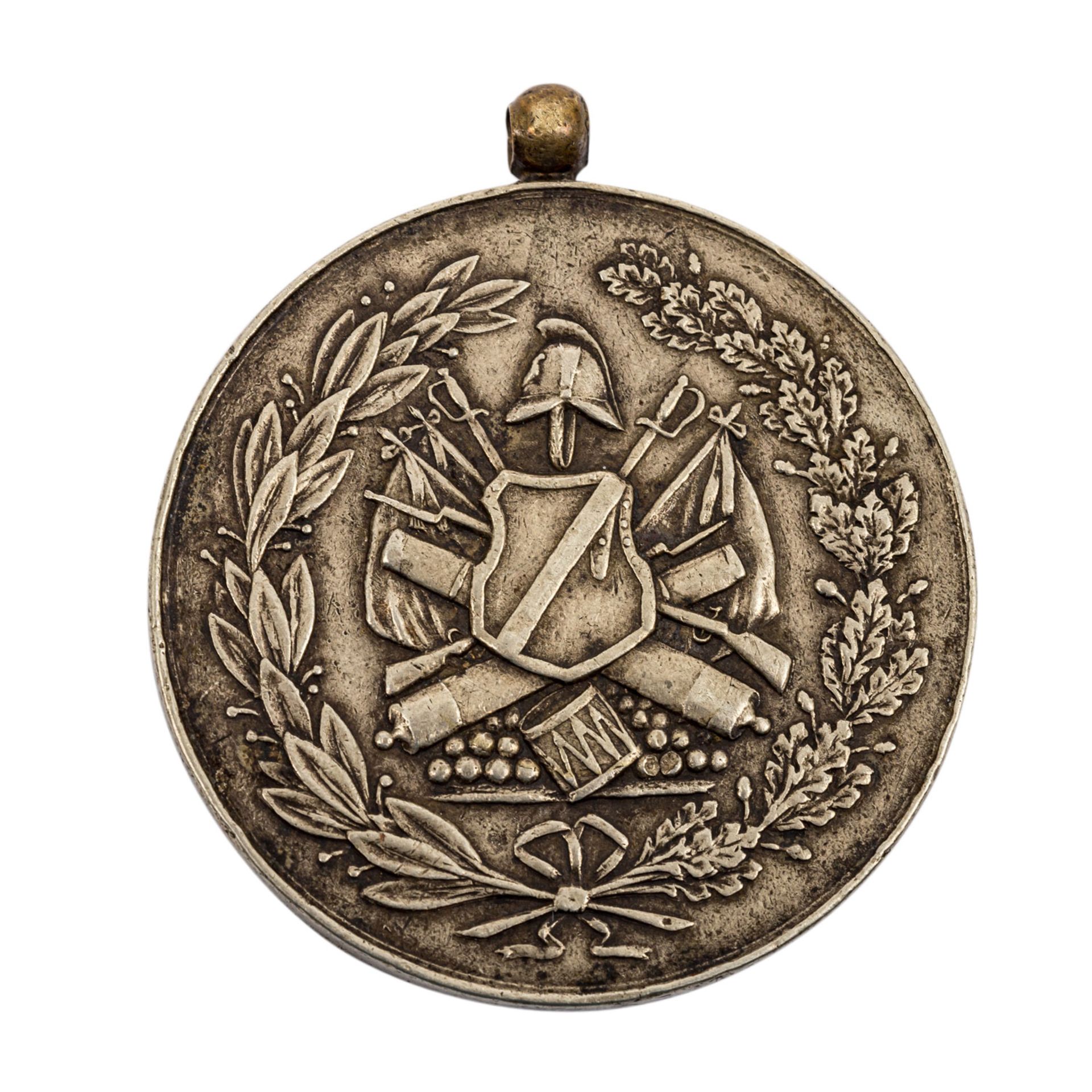 Österreich/Habsburg - Medaille in CuNi ERSTER ISTRIANER MILITÄR VETERANEN VEREIN IN POLA 1876. An - Bild 2 aus 2