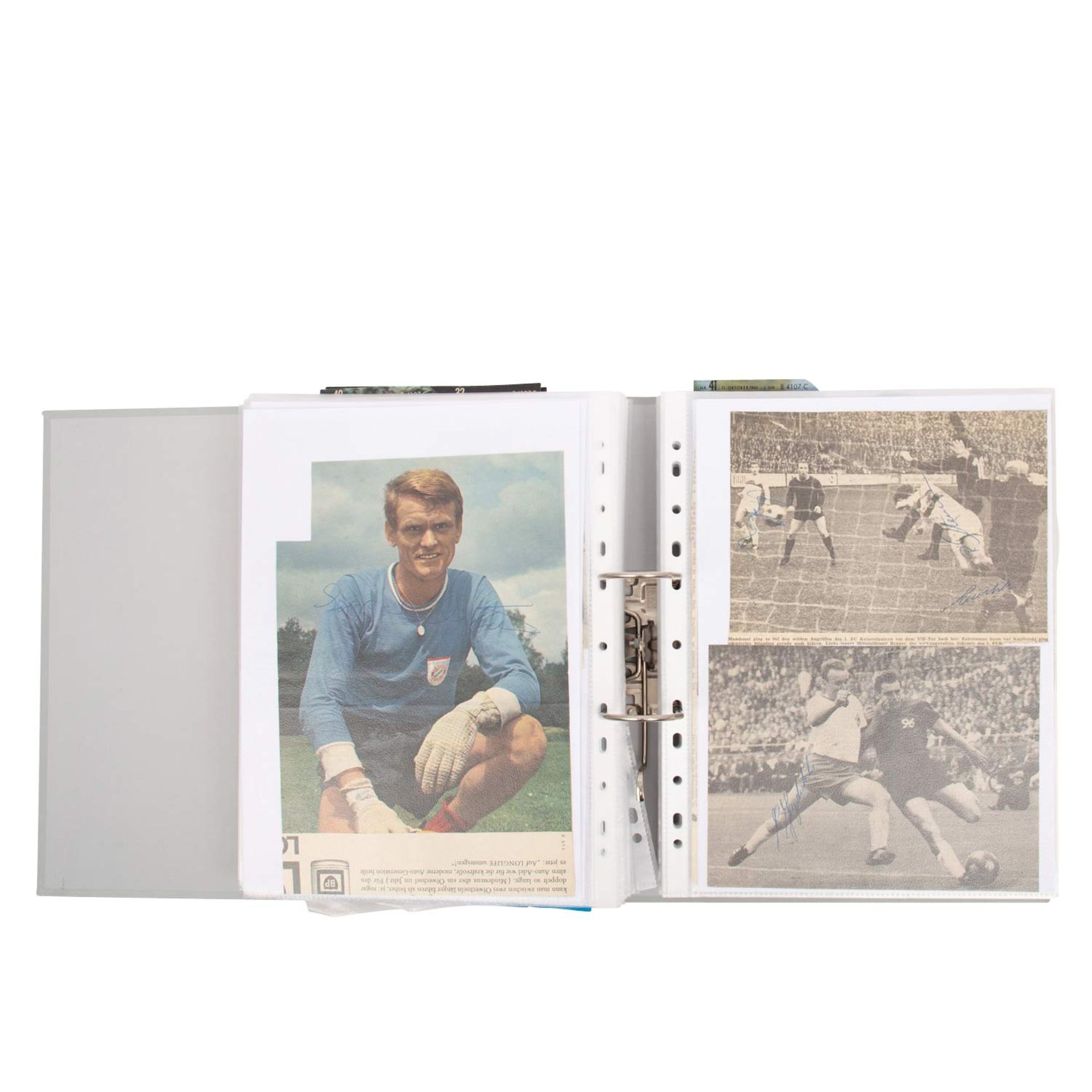 Fußball Nostalgiker und Autographen Fans aufgepasst! Sammelbilder, Post- und Fotokarten Fußball - Bild 7 aus 8