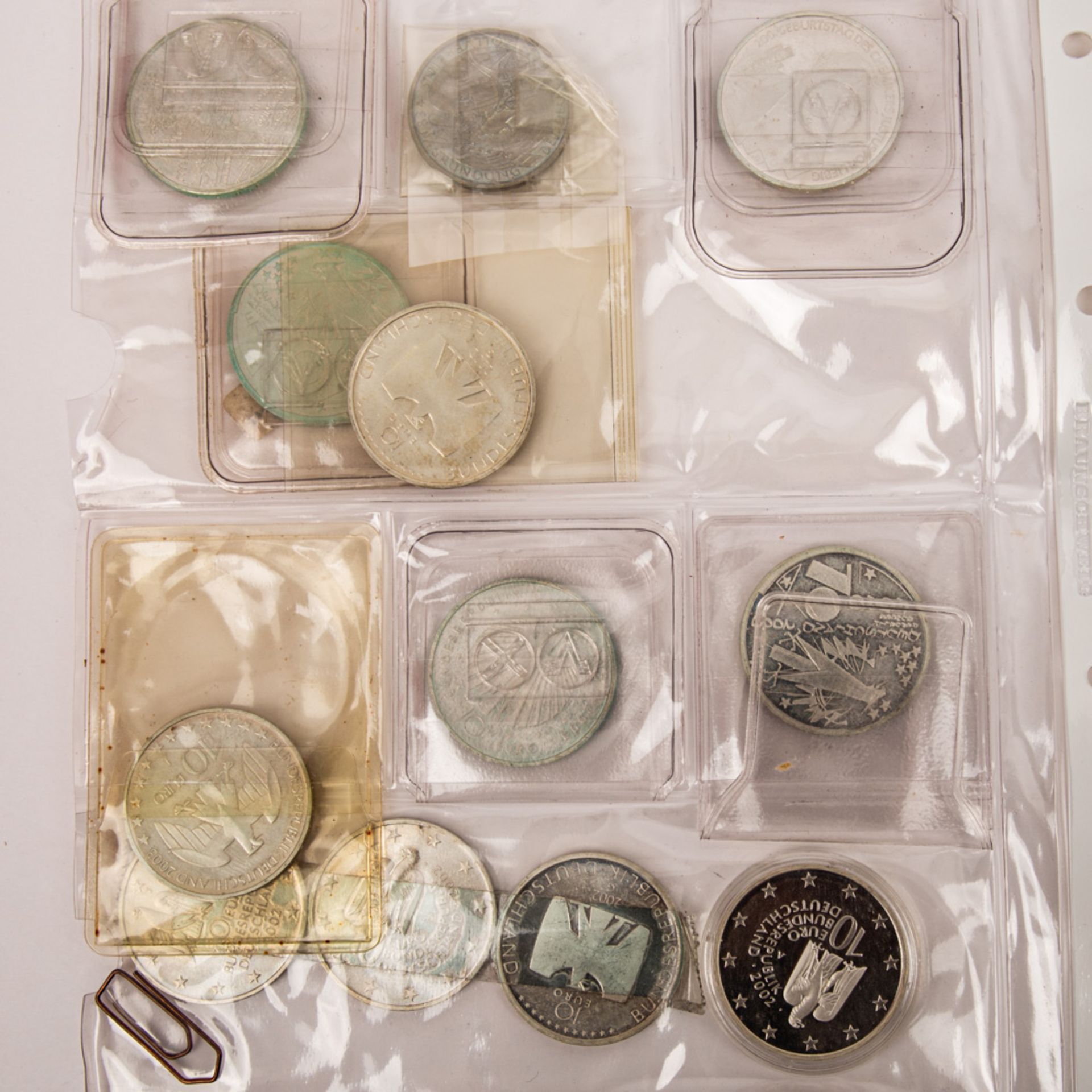 BRD - Konvolut moderner Gedenkprägungen, überwiegend DM Münzen, teils in Silber. FRG - A collection - Bild 2 aus 3