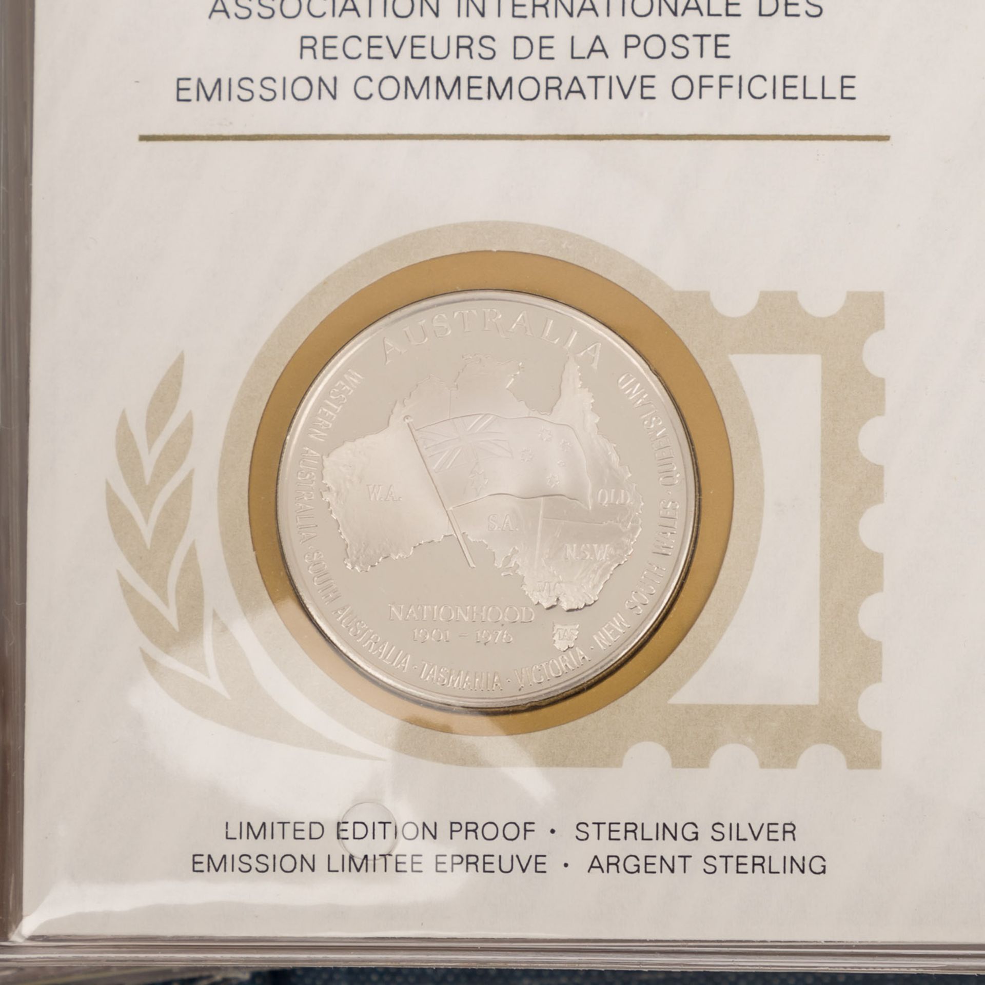 Franklin Mint / SILBER insgesamt Feingewicht ca. 2,7kg; Medaillen - Ersttagsbriefe Verband der - Bild 2 aus 6