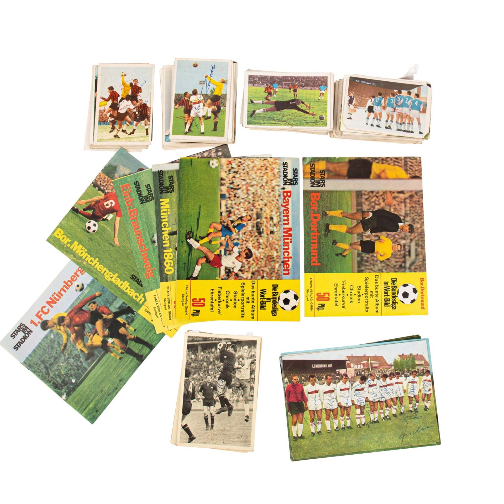 Fußball Nostalgiker und Autographen Fans aufgepasst! Sammelbilder, Post- und Fotokarten Fußball - Bild 2 aus 8