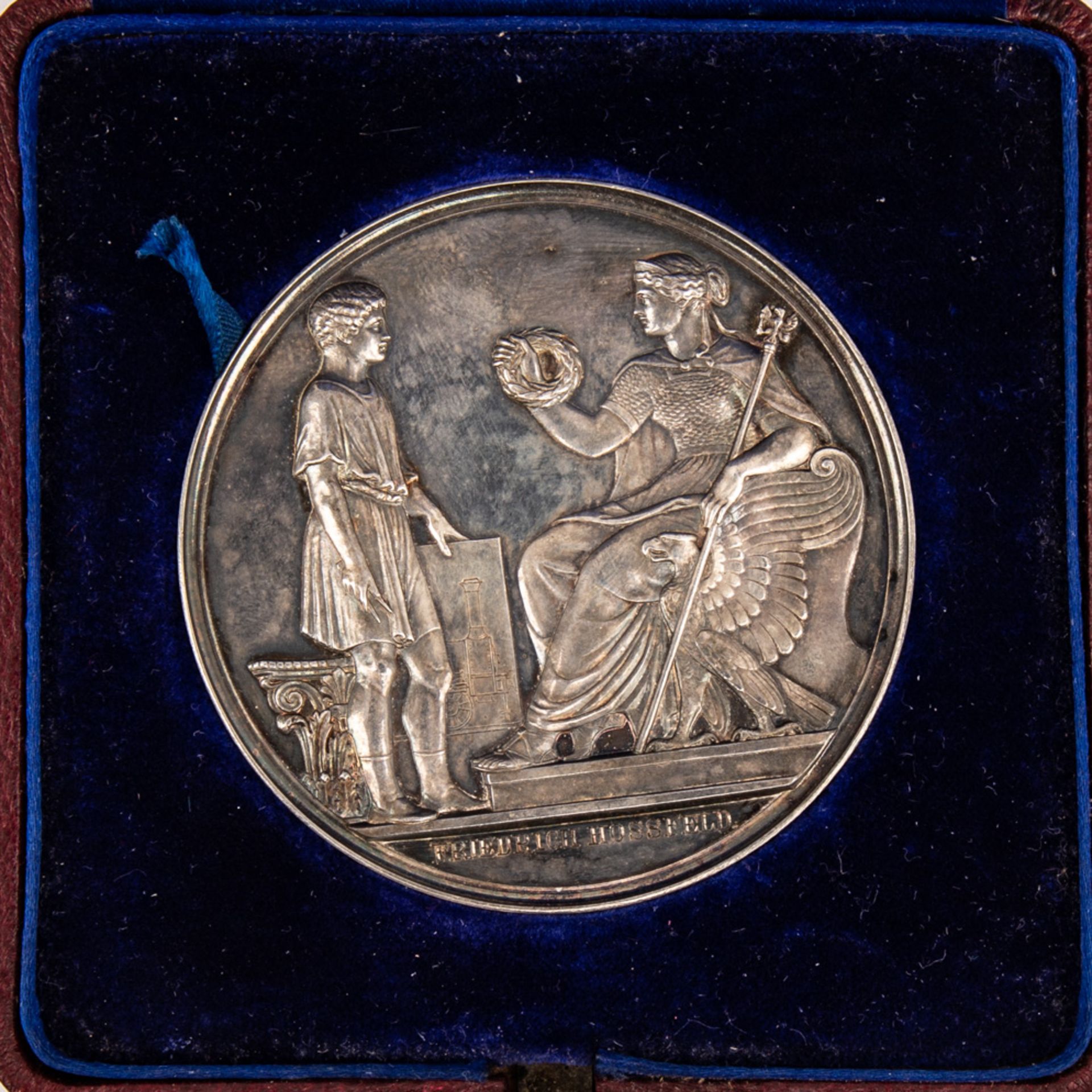 Medaille Altdeutschland, Brandenburg Preußen, Technische Hochschule zu Berlin 1861, eine - Bild 3 aus 3