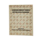 Deutsches Reich 1933-1945 - Selten angebotenes Buch Generaloberst Eugen Ritter von Schobert,