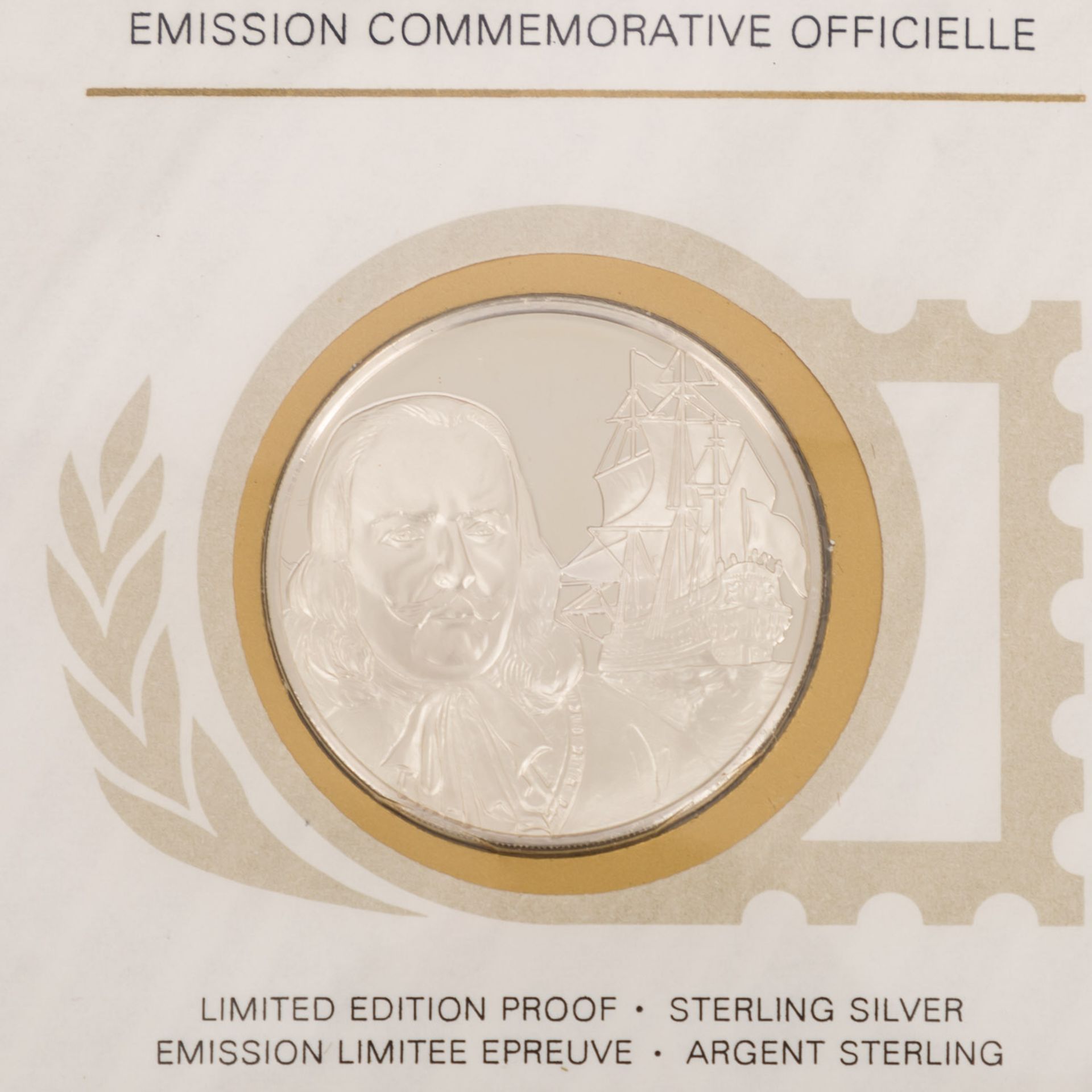 Franklin Mint / SILBER insgesamt Feingewicht ca. 2,7kg; Medaillen - Ersttagsbriefe Verband der - Bild 4 aus 6