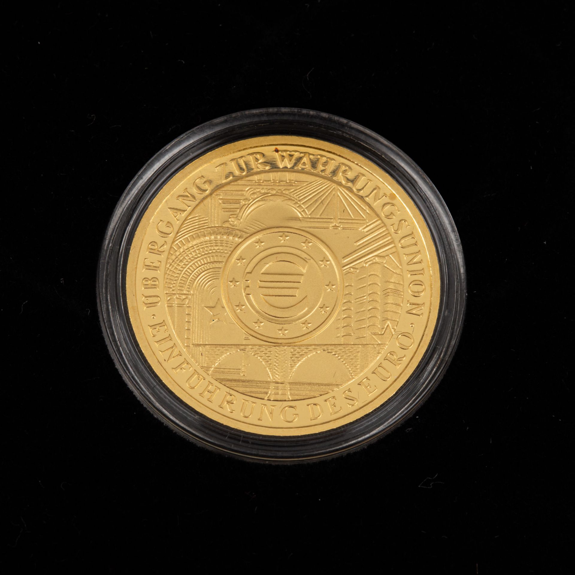 BRD/Gold - 100€ 2002, Übergang zur Währungsunion, - Image 2 of 2