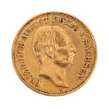 Sachsen/GOLD - 10 Mark 1906 E Friedrich August,