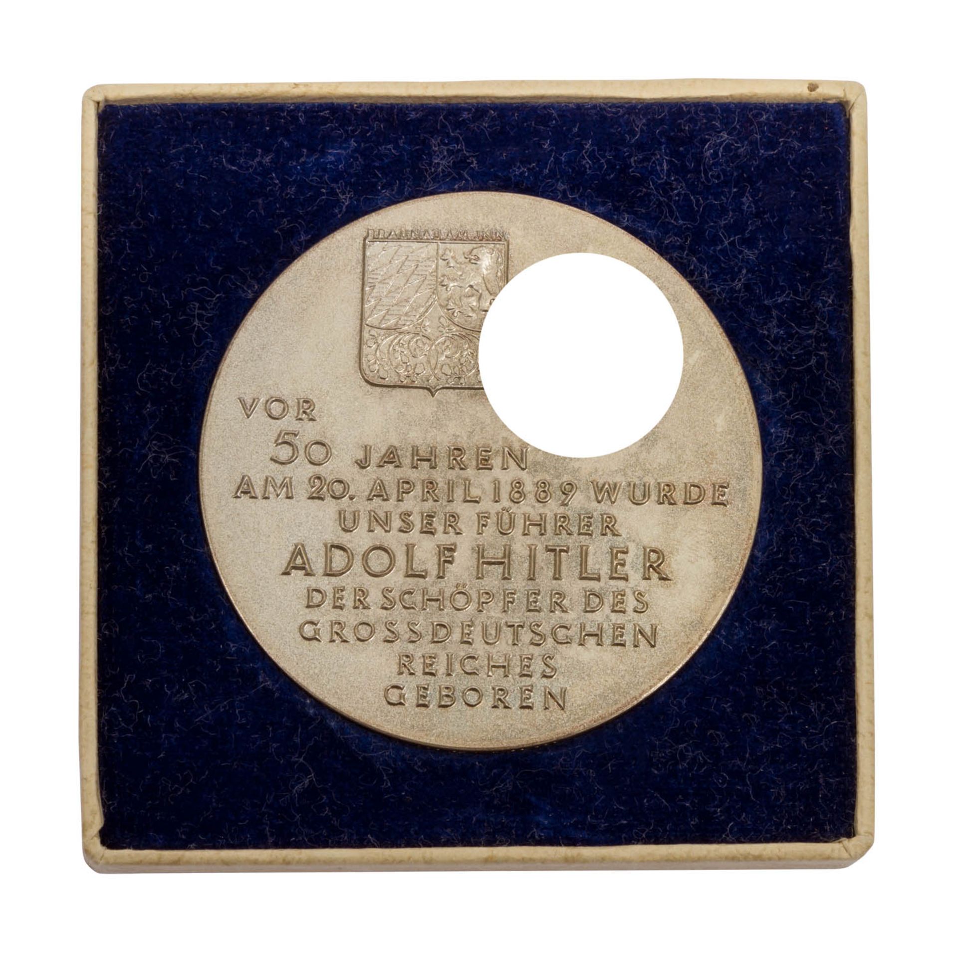 Deutschland 1933-1945 - Silbermedaille 1939, - Bild 2 aus 2