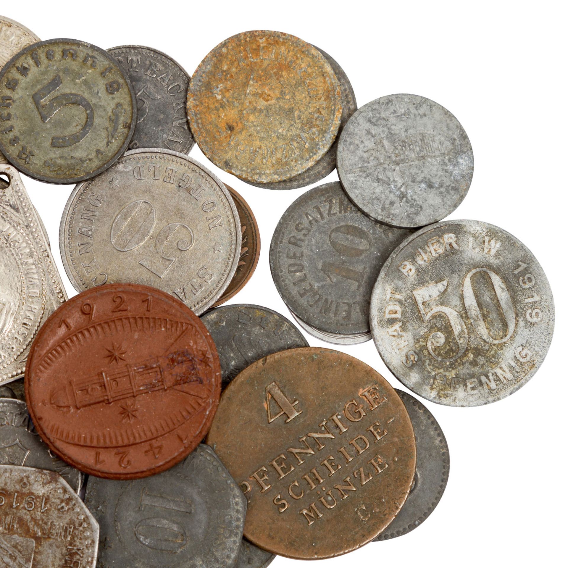 Deutschland - ca. 30 Kleinmünzen, - Bild 4 aus 4