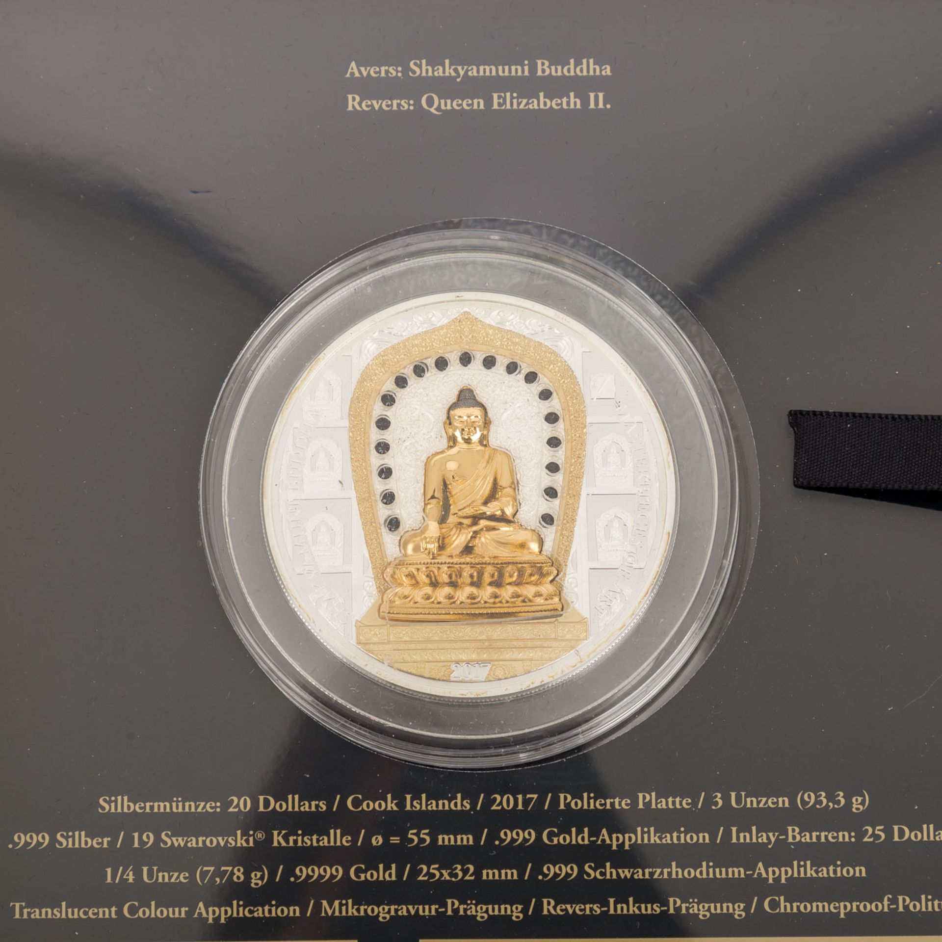 Masterpieces of Art - The Premium Edition 2017 - Shakyamuni Buddha 2017 - - Image 2 of 3