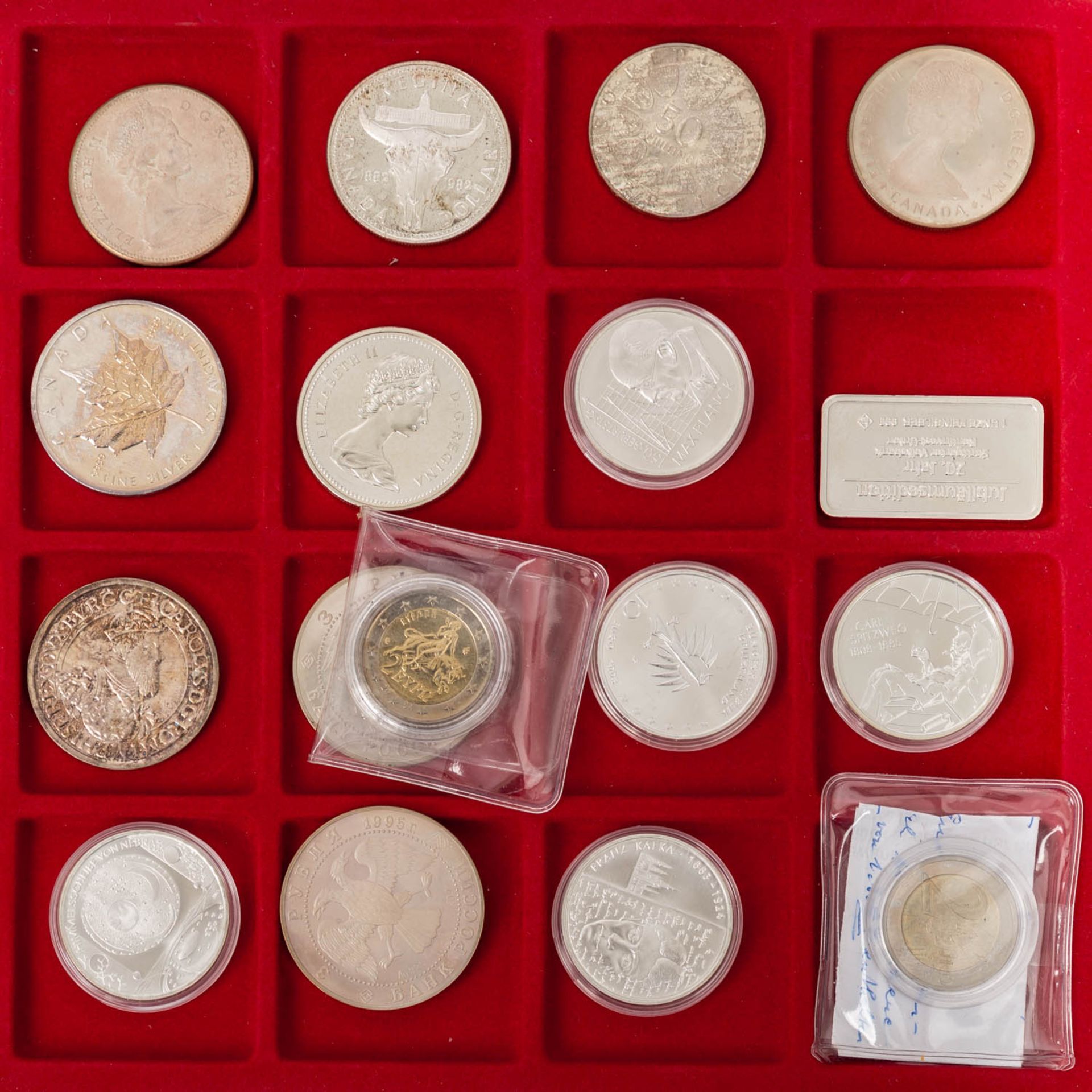 Größerer Sammlerposten mit vielen Münzen, Medaillen - Bild 9 aus 12