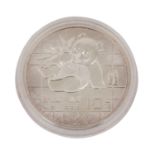 China Panda /SILBER 1 oz 198910 Yuan, stgl. in Kapsel.China Panda /SILVER 1 oz