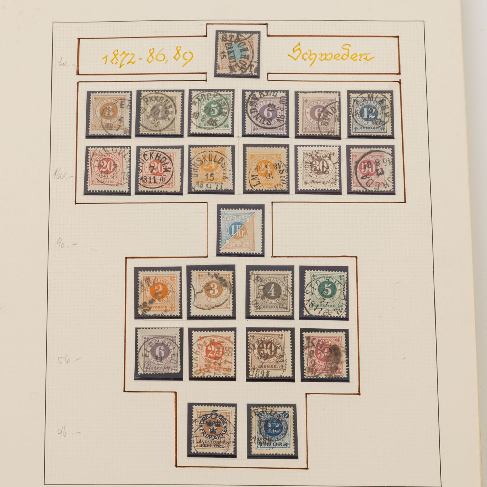 Besonderheiten an Briefmarken verschiedener Länder. Europa & ÜberseeSelbstgestaltete - Image 6 of 10