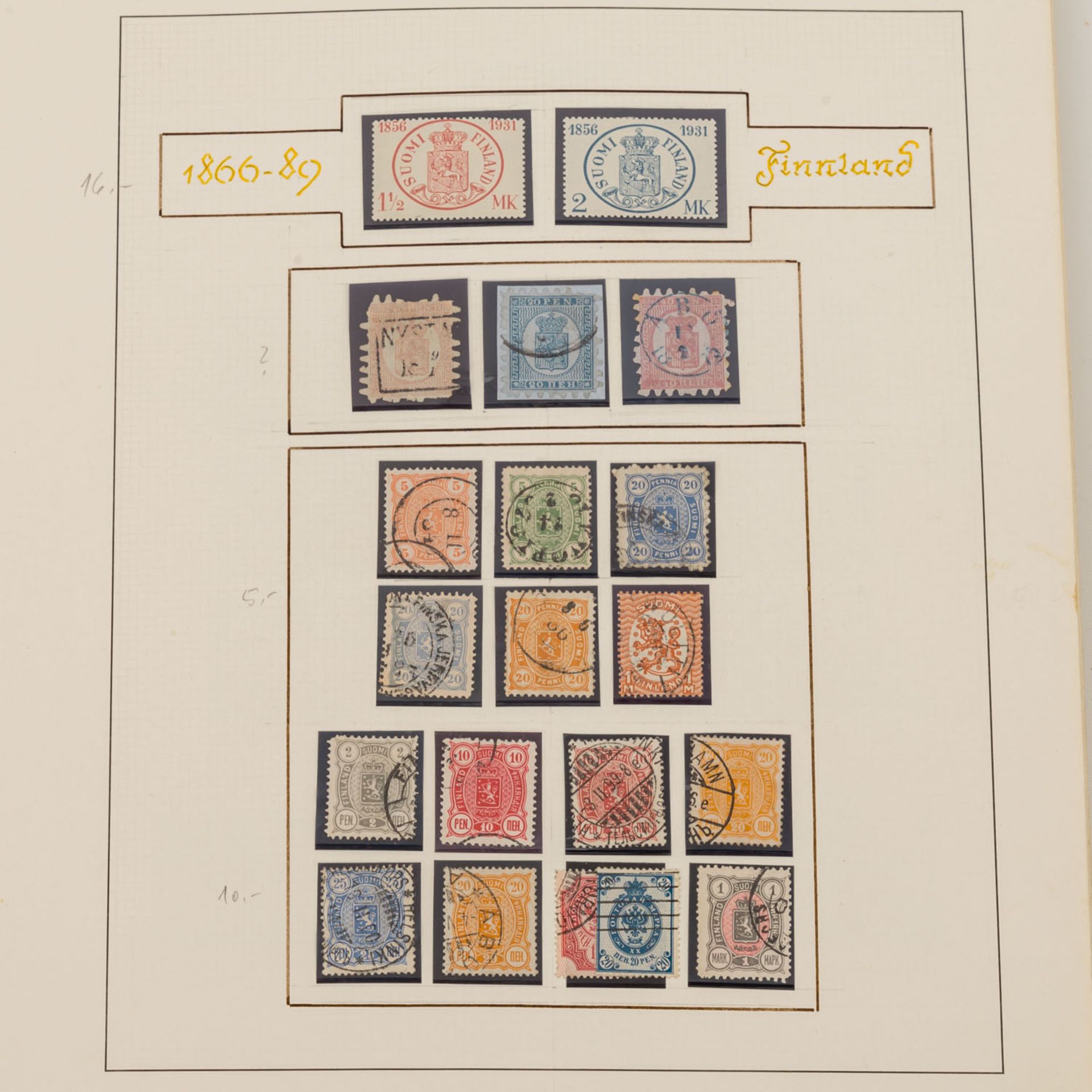 Besonderheiten an Briefmarken verschiedener Länder. Europa & ÜberseeSelbstgestaltete - Image 2 of 10