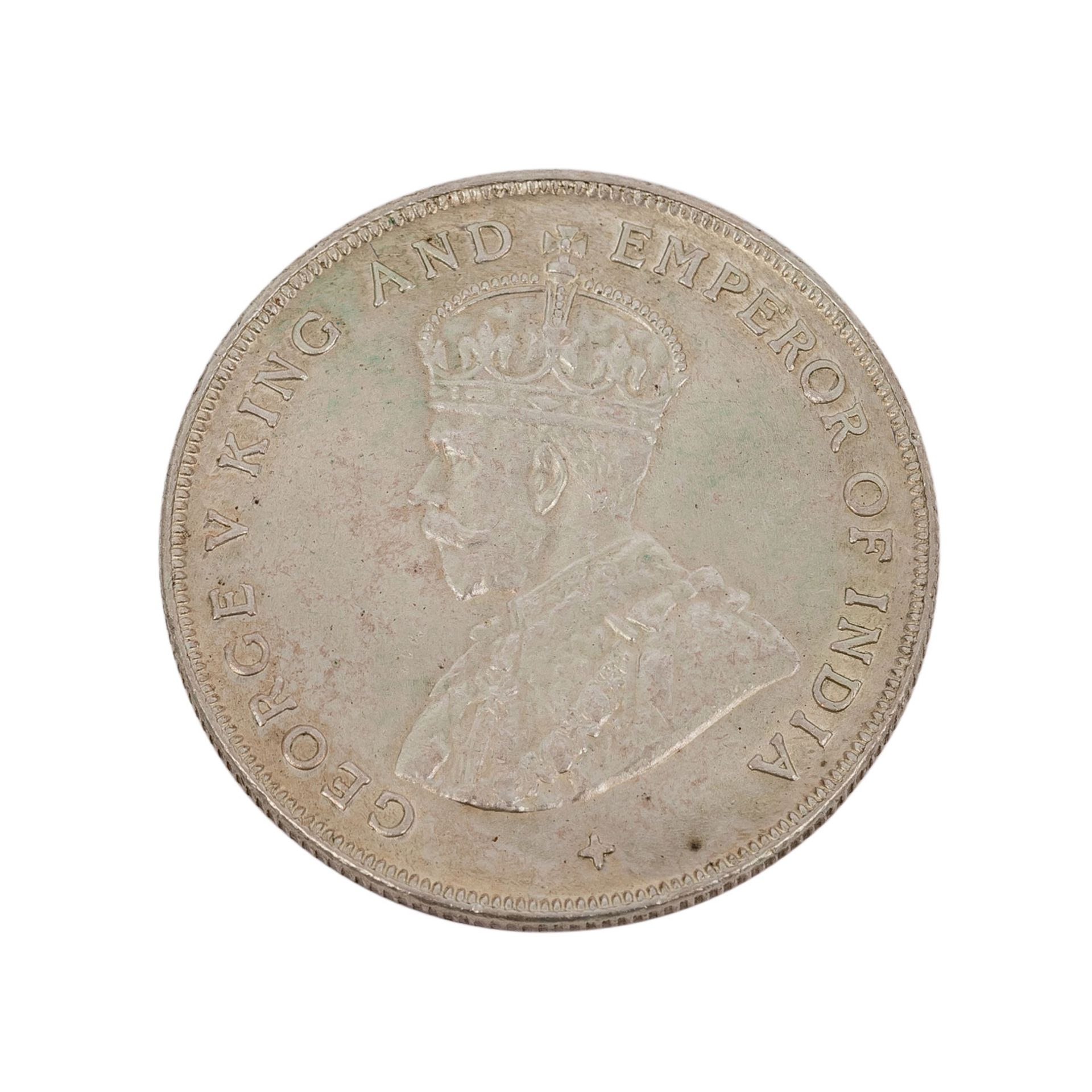(Malaysia) Strait Settlements - Dollar 1920,King Georg V, f. vz. leichte Randfehler, 1