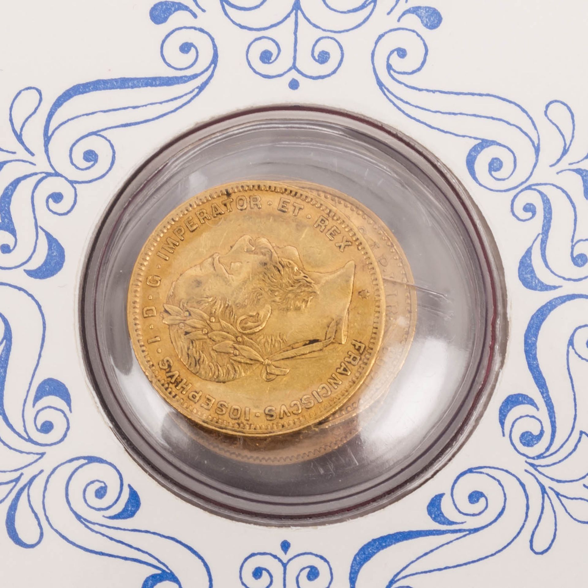 GOLD Schlumberger Edition mit 12 Goldmünzen ca. 80 g feinim bekannten roten Ordner, f - Image 4 of 8