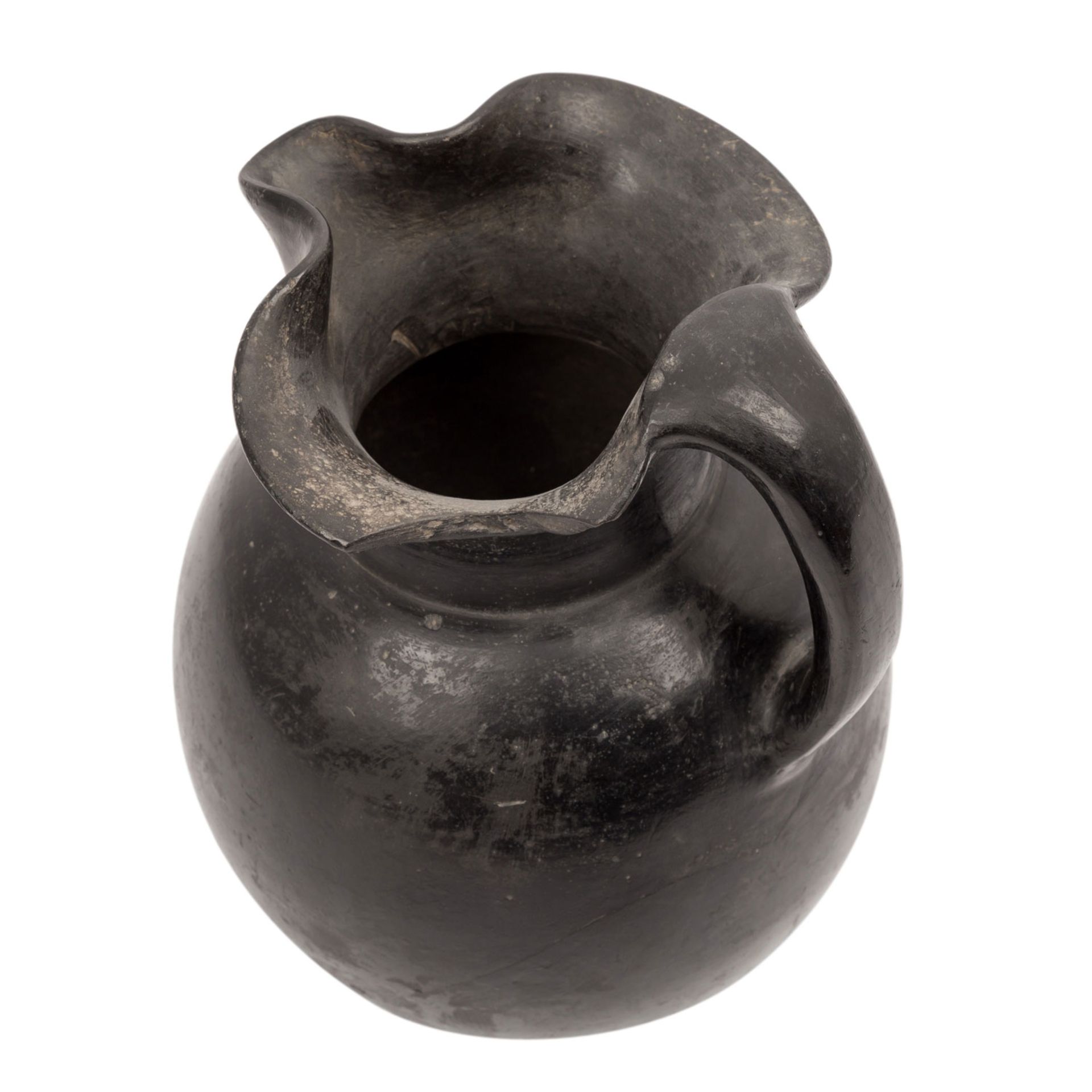Keramik aus Etrurien, Mitte 7. - Anfang 4.Jh. v.Chr. -einhenklige Kanne mit kleeblattf - Bild 5 aus 5
