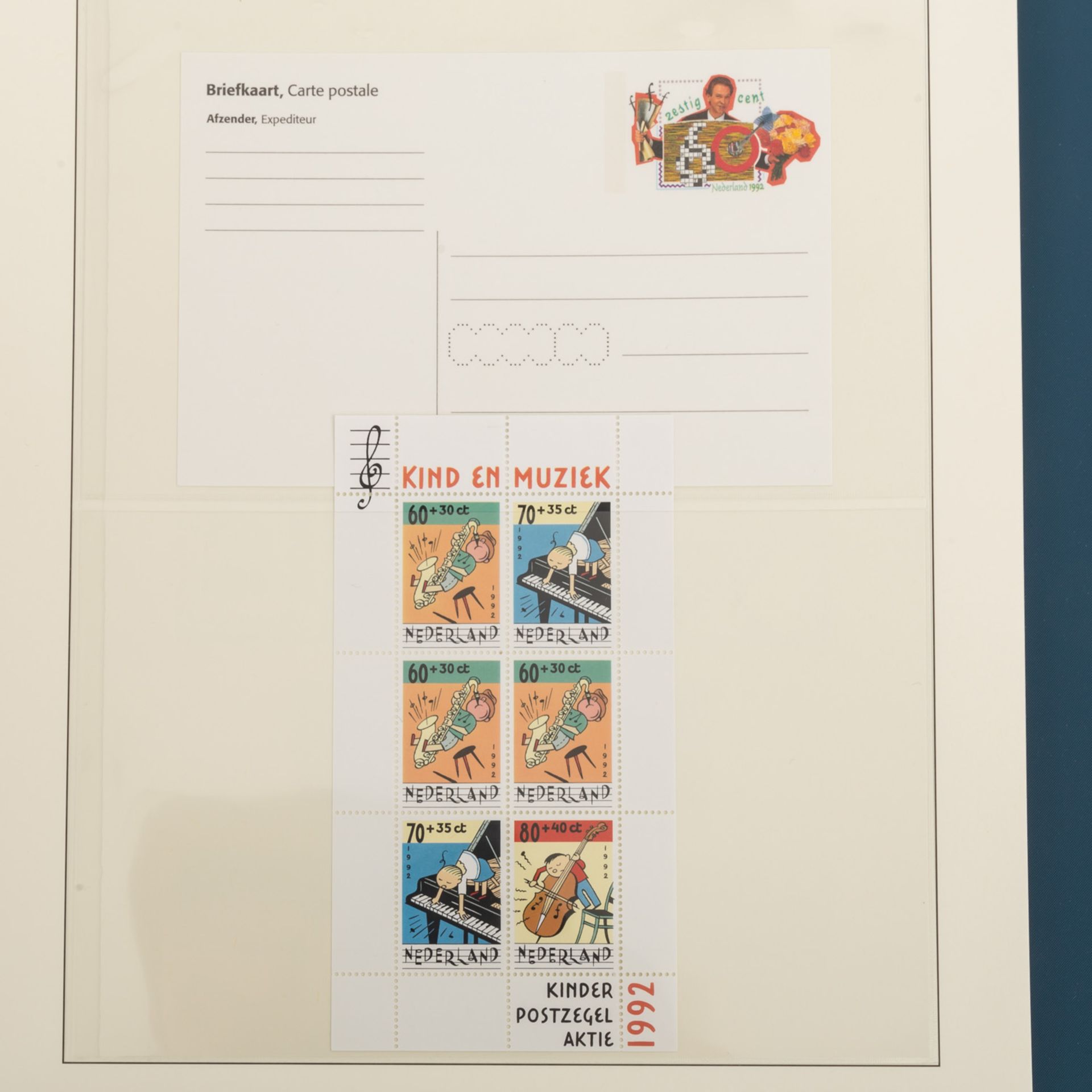 Briefmarken /NiederlandeSchöne postfrische Sammlung in 4 Lindner Vordruckalben von 19 - Bild 8 aus 9