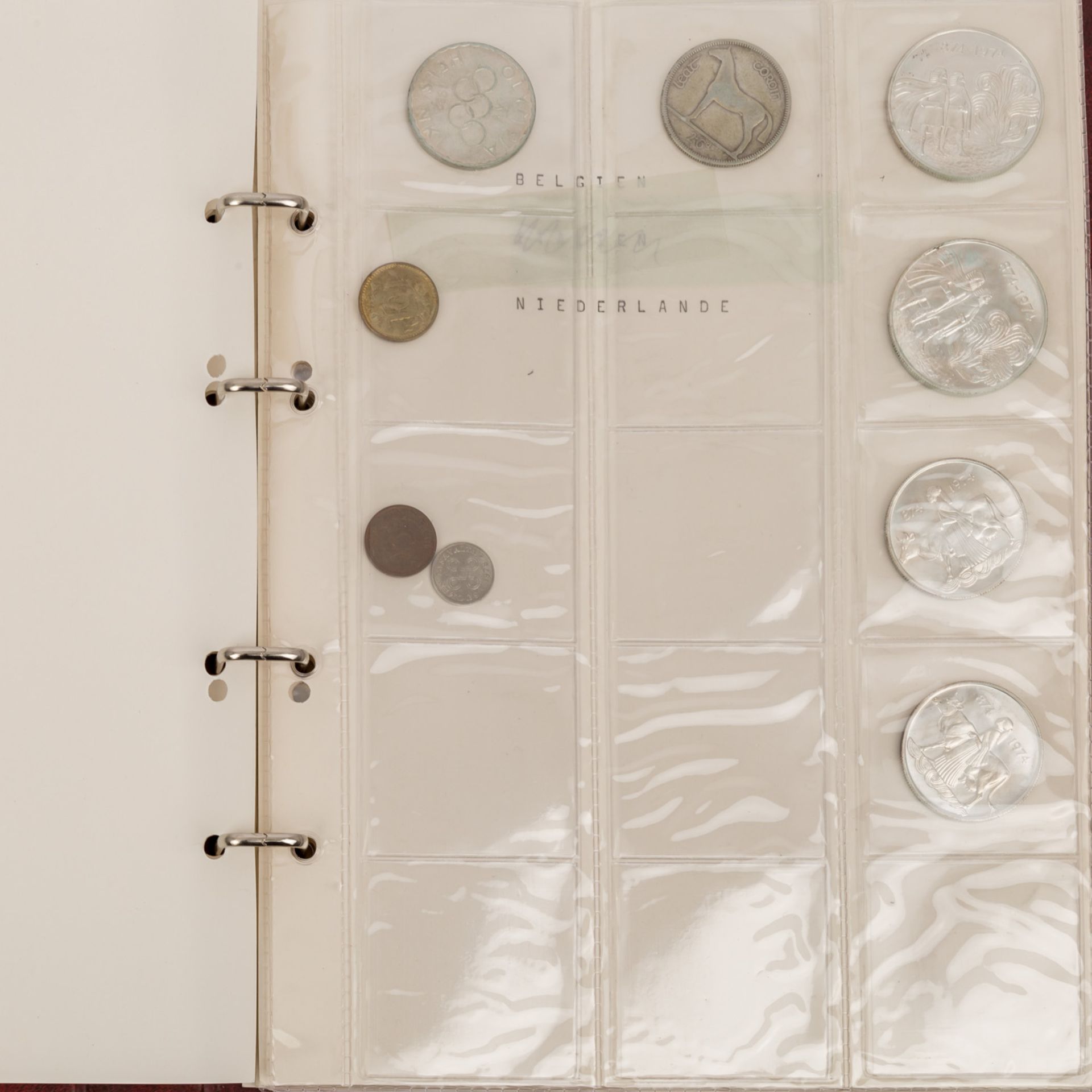 Restsammlung mit meist europäischen Münzen,dabei auch einiges in Silber, bitte besic - Bild 2 aus 3