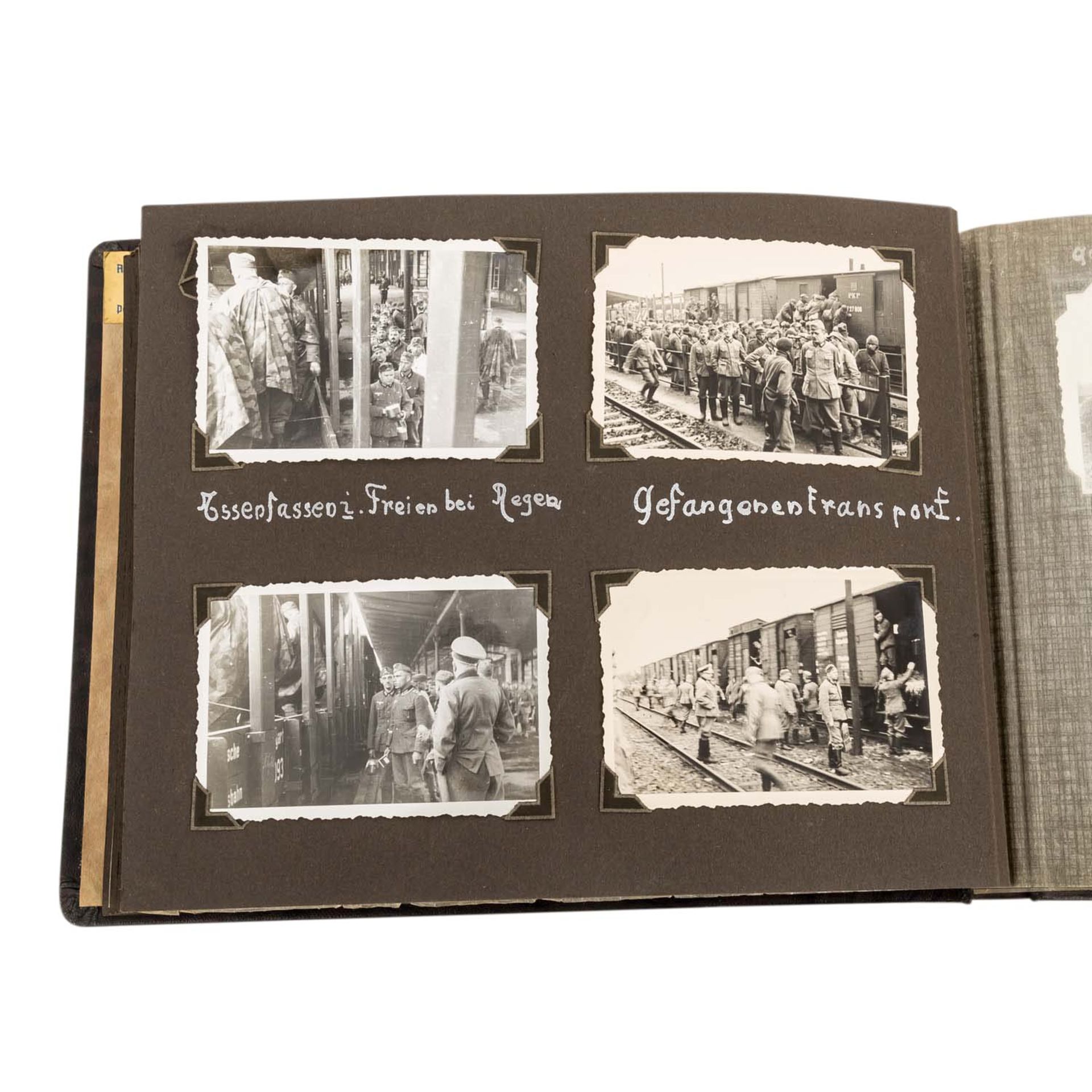 2 Fotoalben, Deutschland 1933-1945 -2 Fotoalben "Meine Dienstzeit", 1 x mit persönlic - Image 6 of 7