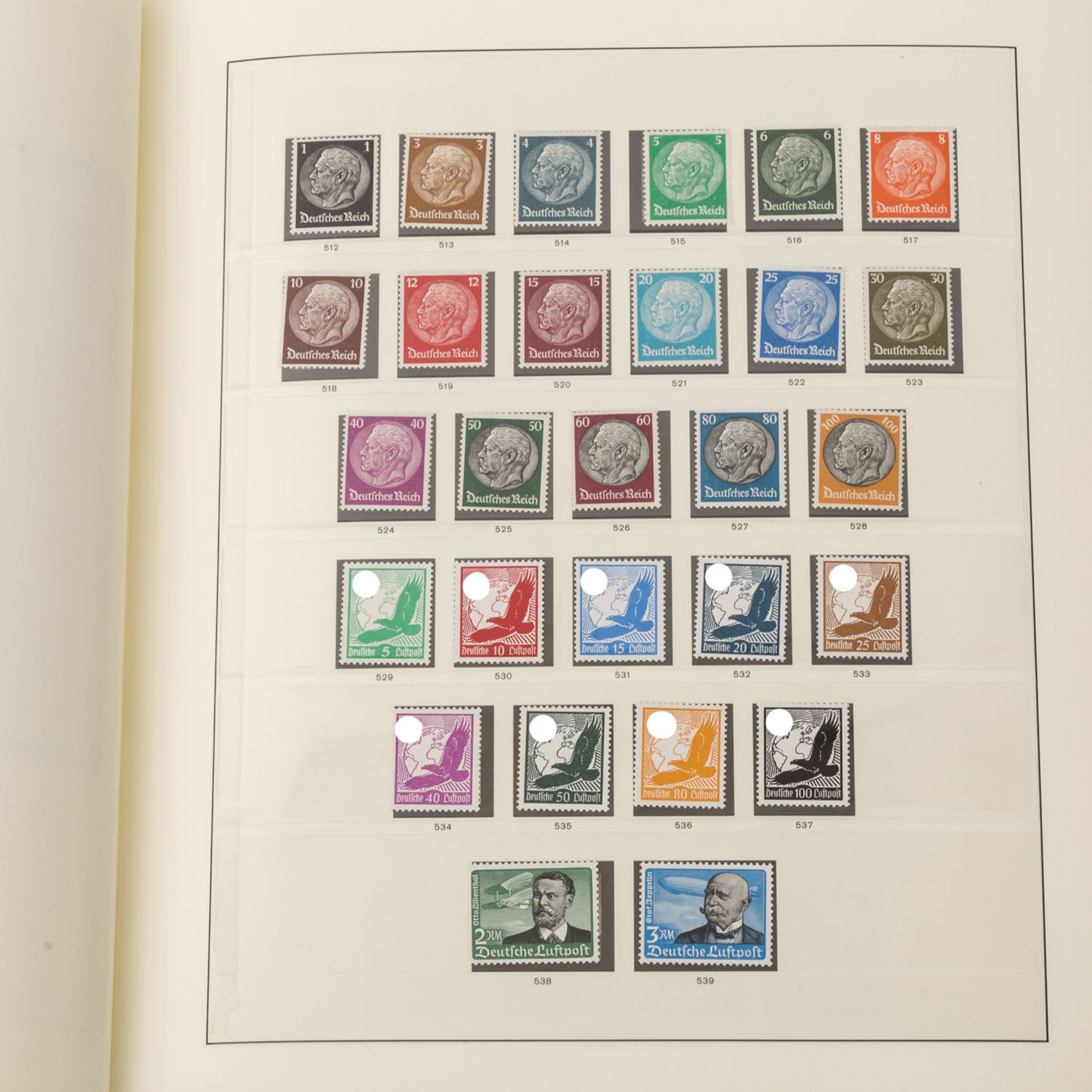 Briefmarken Deutsches Reich 1933-1945Qualitativ sehr saubere postfrische Sammlung im S - Image 4 of 8
