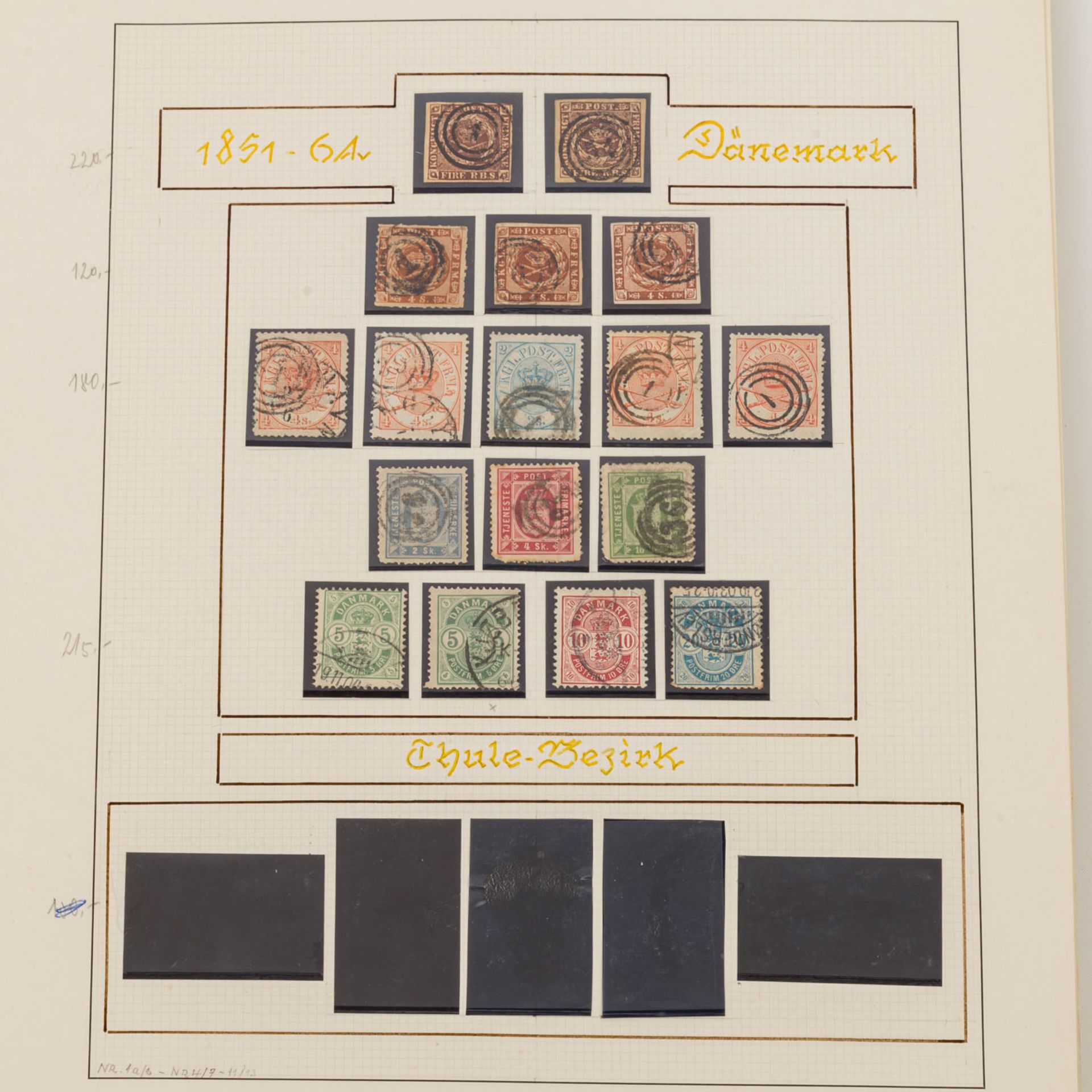 Besonderheiten an Briefmarken verschiedener Länder. Europa & ÜberseeSelbstgestaltete - Image 7 of 10