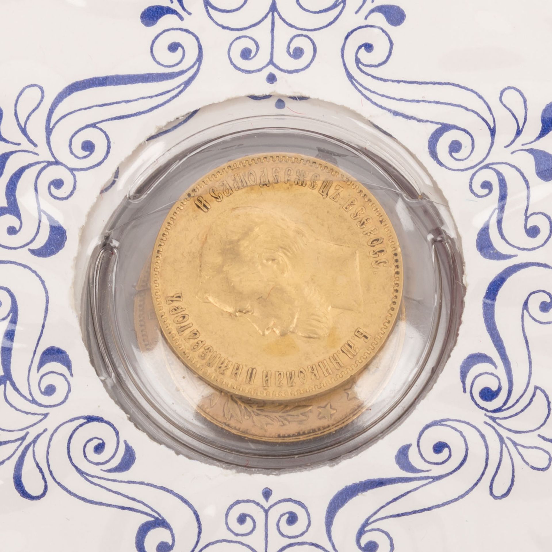 GOLD Schlumberger Edition mit 12 Goldmünzen ca. 80 g feinim bekannten roten Ordner, f - Image 2 of 8