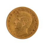 Bayern/GOLD - 10 Mark 1898 D Otto,ca. 3,58 g fein, ss, etwas fleckigBavaria/GO
