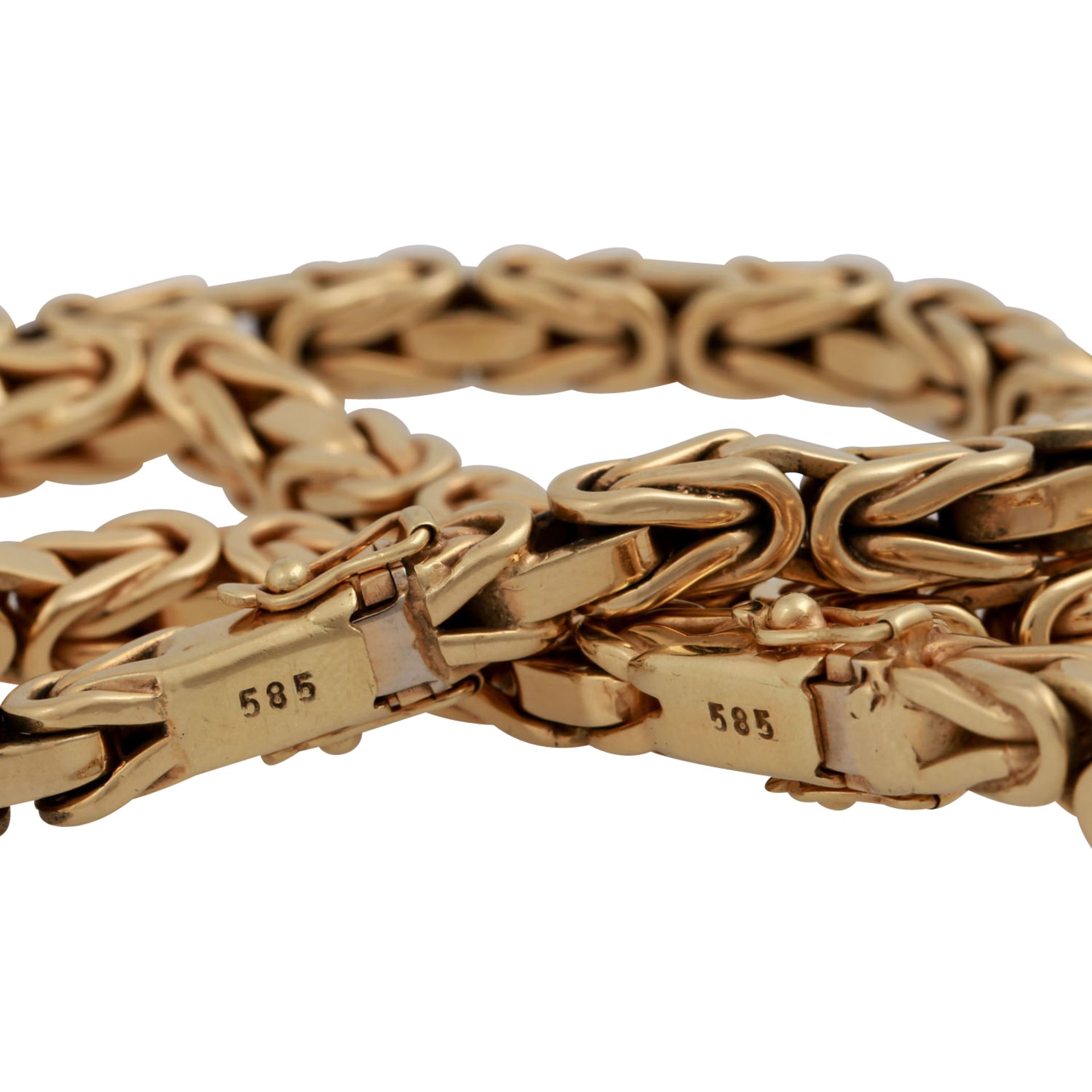PFANDAUKTION - 1 Kette und Armband, Gold 14K.(194,6 gr.) Pfandnummer +17843-1208, Lagernummer 17843. - Bild 6 aus 6