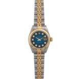 ROLEX Oyster Lady Datejust Damenuhr, Ref. 69173, ca. 1990er Jahre.Edelstahl / Gold 18K. Automatic-