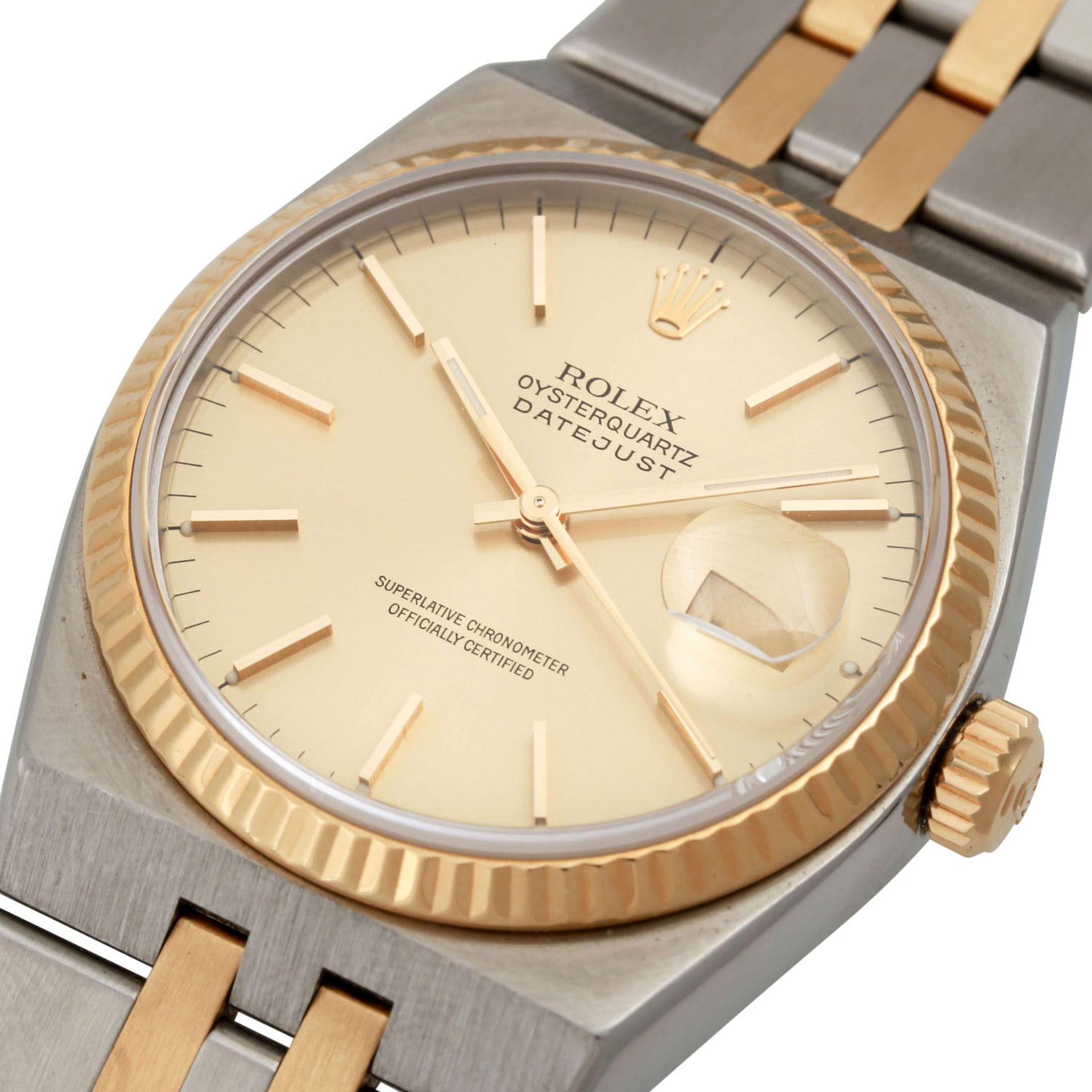 ROLEX Oysterquartz Vintage Herrenuhr, Ref. 17013. - Image 5 of 8