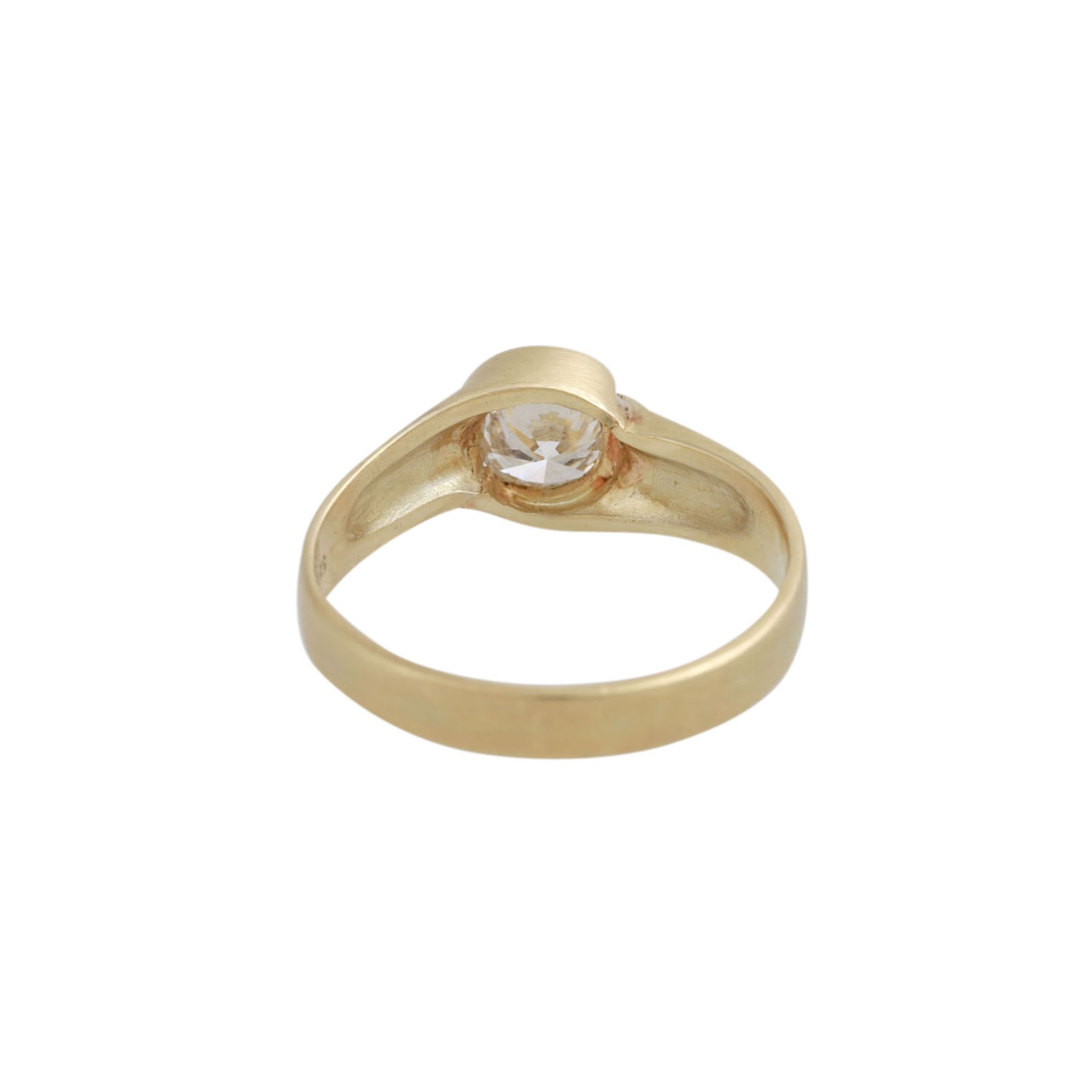 Ring mit 1 Brillant ca. 1,0 ct - Bild 4 aus 6