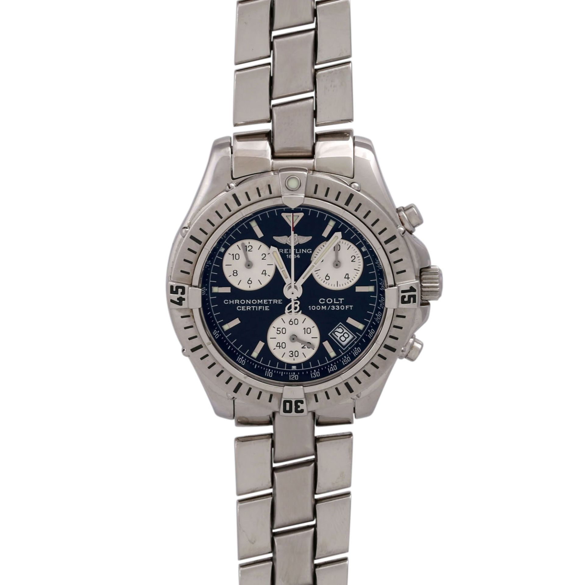 BREITLING Colt Chronograph Herrenuhr, Ref. A 73350.