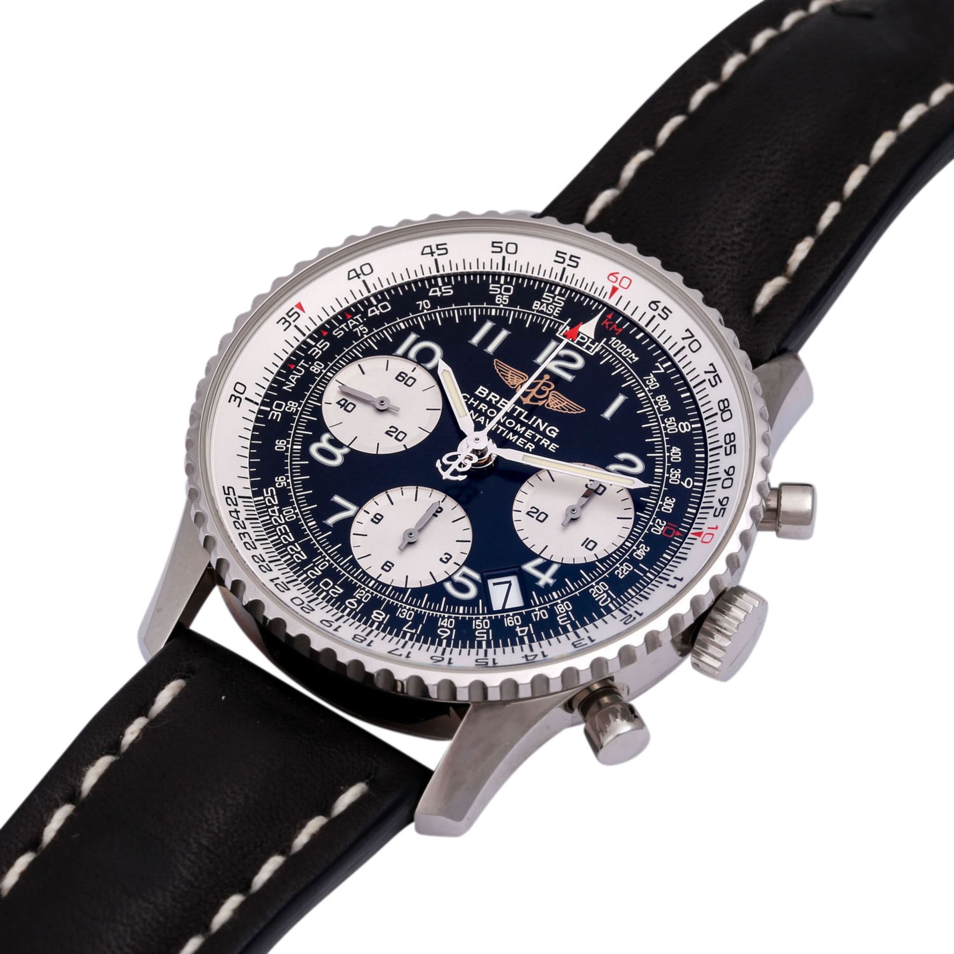 BREITLING Navitimer Chronograph Herrenuhr, Ref. A 23322. - Bild 3 aus 7