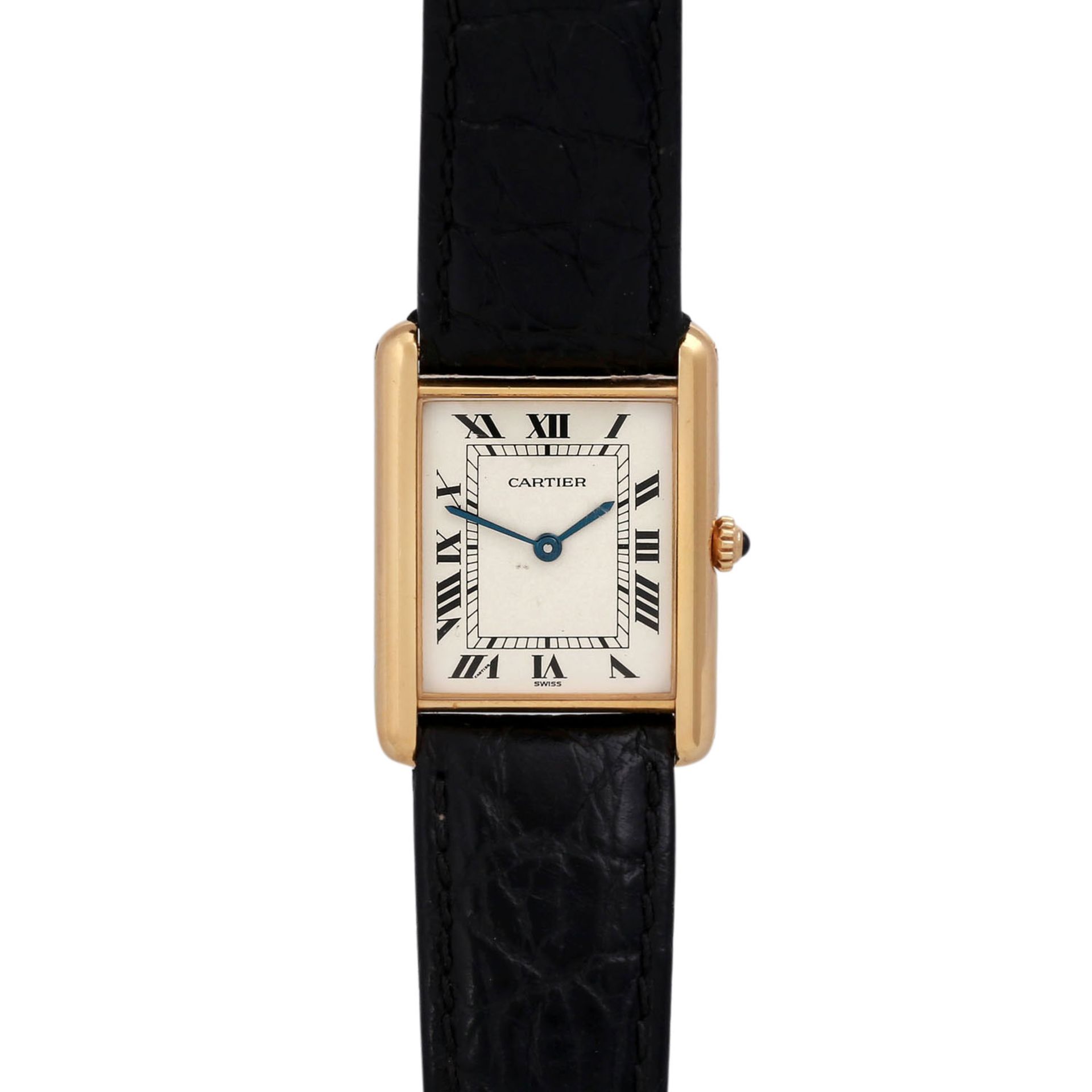 CARTIER Tank Damenuhr.